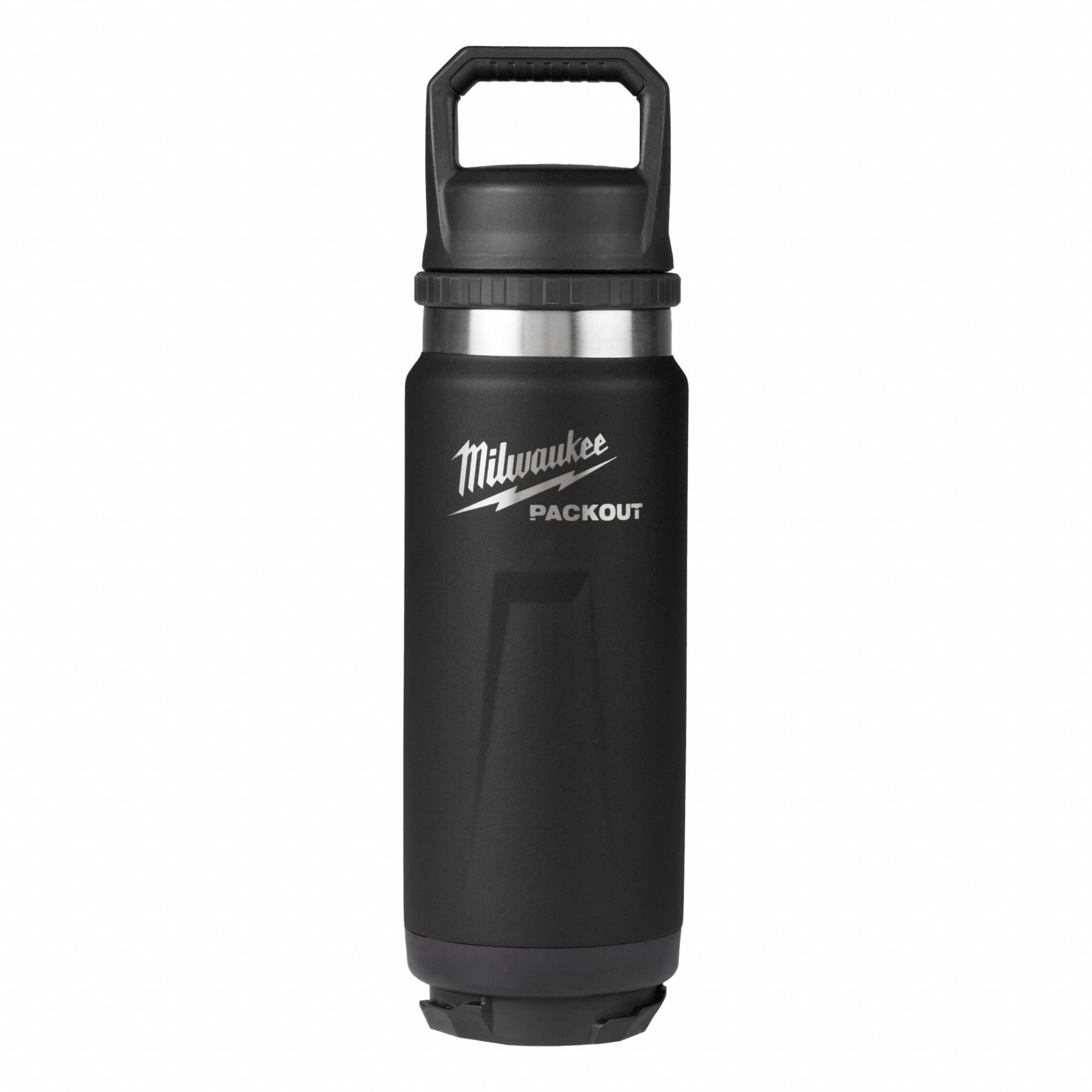 PACKOUT 24OZ INSULATED BOTTLE, BLACK