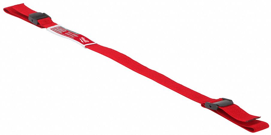 HARD HAT LANYARD,2 LBS WEIGHT CAP,RED