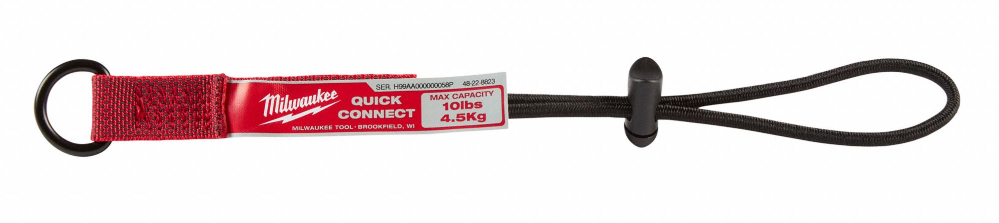 TOOL LANYARD, QUICK CONNECT ACCESSORY, POWER TOOLS, MAXIMUM 10 LBS, 11.25 X 0.6 IN, PACK OF 3