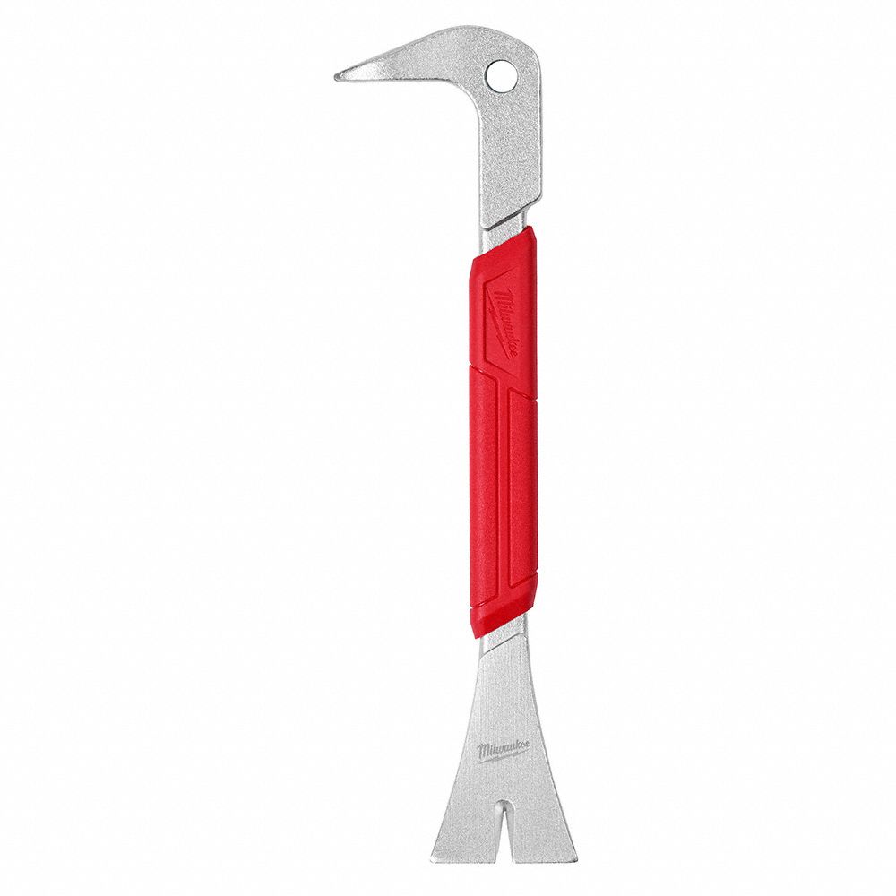 MOLDING PULLER, CLAW END, 10 IN OVERALL L, 3 IN BAR W, 2 IN END W, 2 NAIL SLOTS
