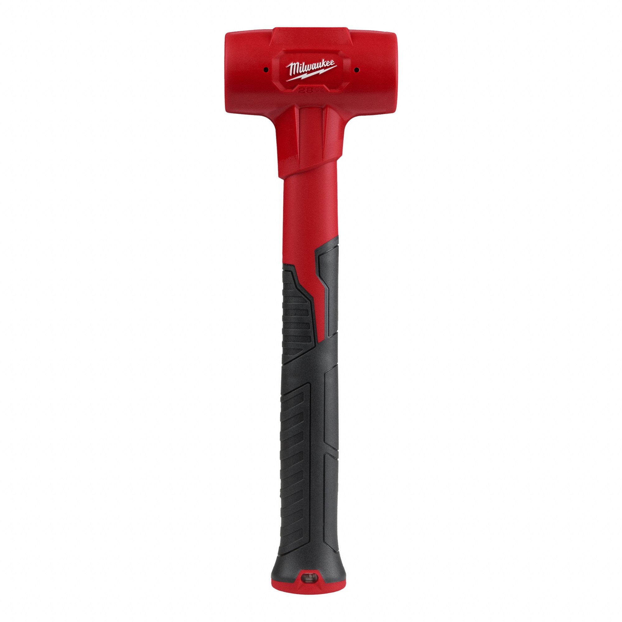 BLOW HAMMER,13 IN L,4 IN DIA,DEAD BLOW