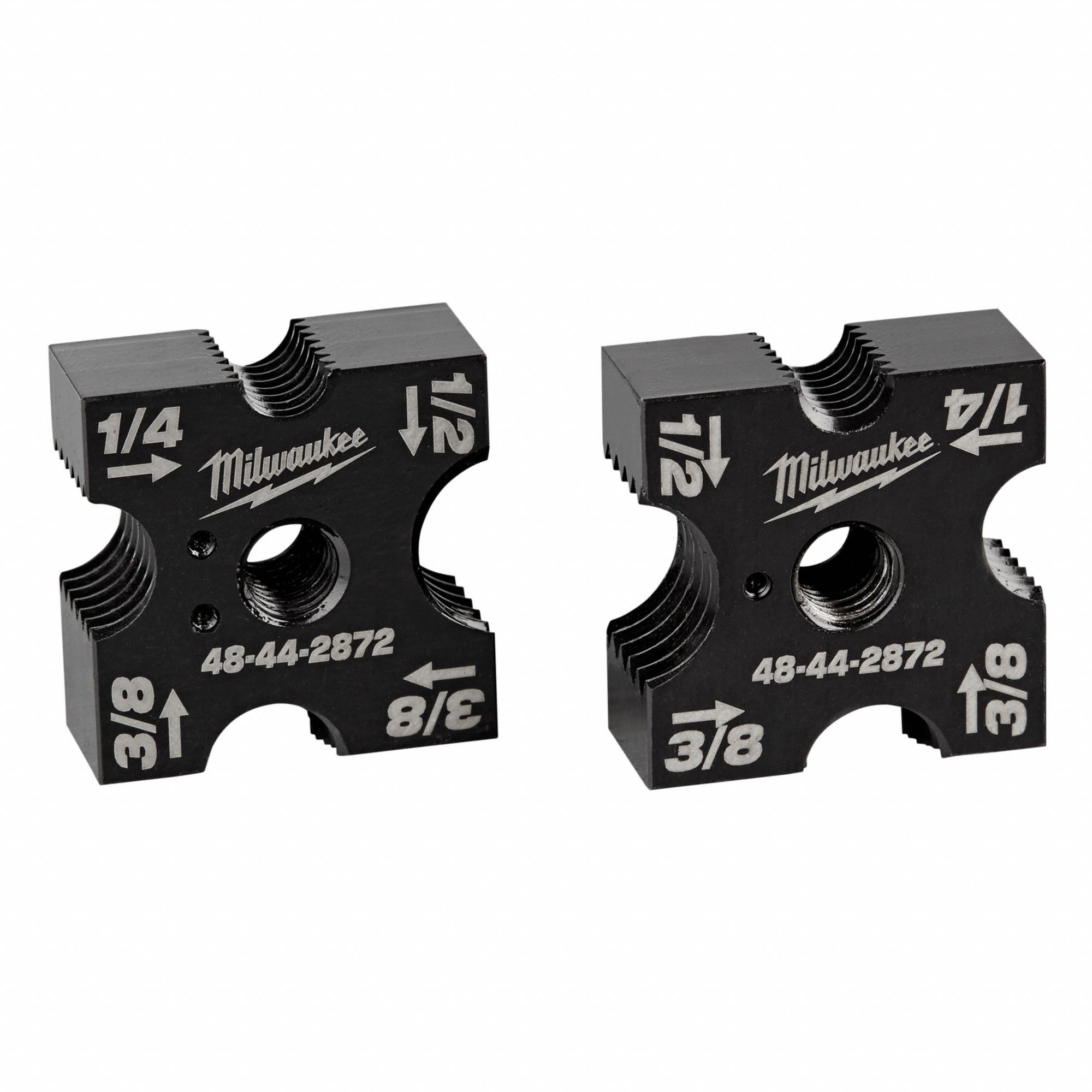 REPLACEMENT UPPER/LOWER CUTTING DIE SET, 1 IN L, 0.07 LB