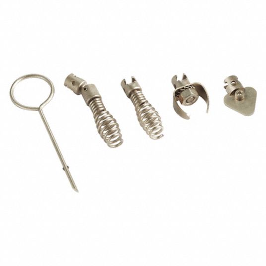 MILWAUKEE Drain Cleaning Tool Set, For Use With Drain Cleaning Machines