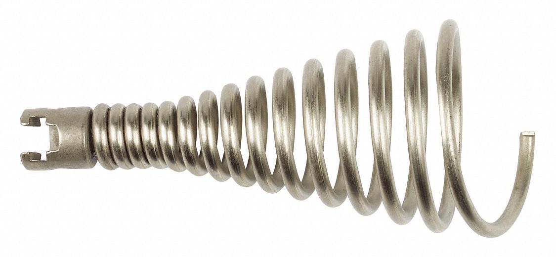 MILWAUKEE Bulb Auger, For Use With Drain Cleaning Machines, Connection