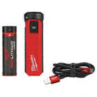 RECHARGEABLE USB POWER BANK, 2100 MAH, 4 VDC, 0.3 OZ, RED/BLACK, 36 IN CABLE, 3.87 X 3.87 IN