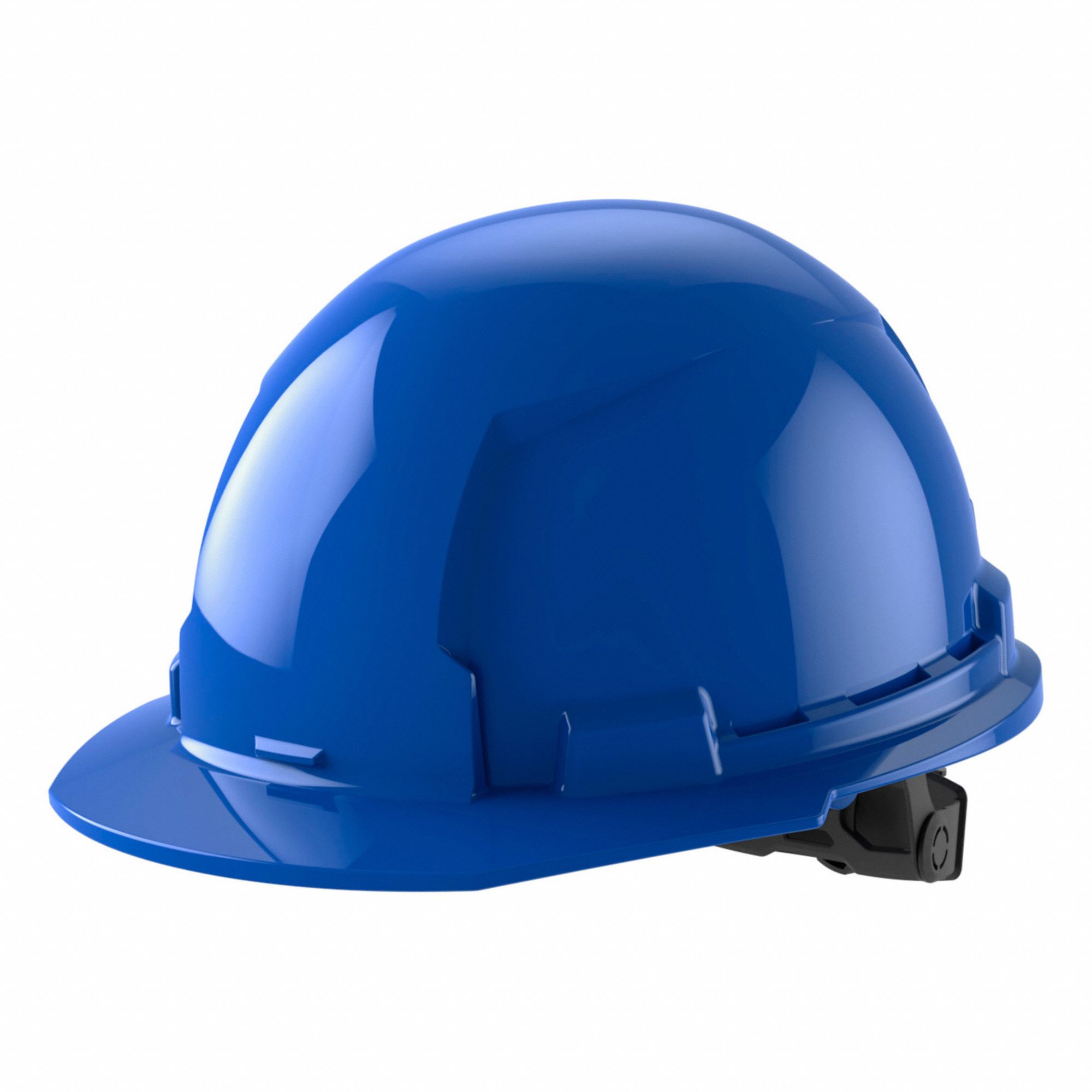 CASQUE DE SÉCURITÉ, CSA, TYPE 1, CLASSE E, PEHD, CLIQUET À 6 POINTS, REBORD AVANT, BLEU
