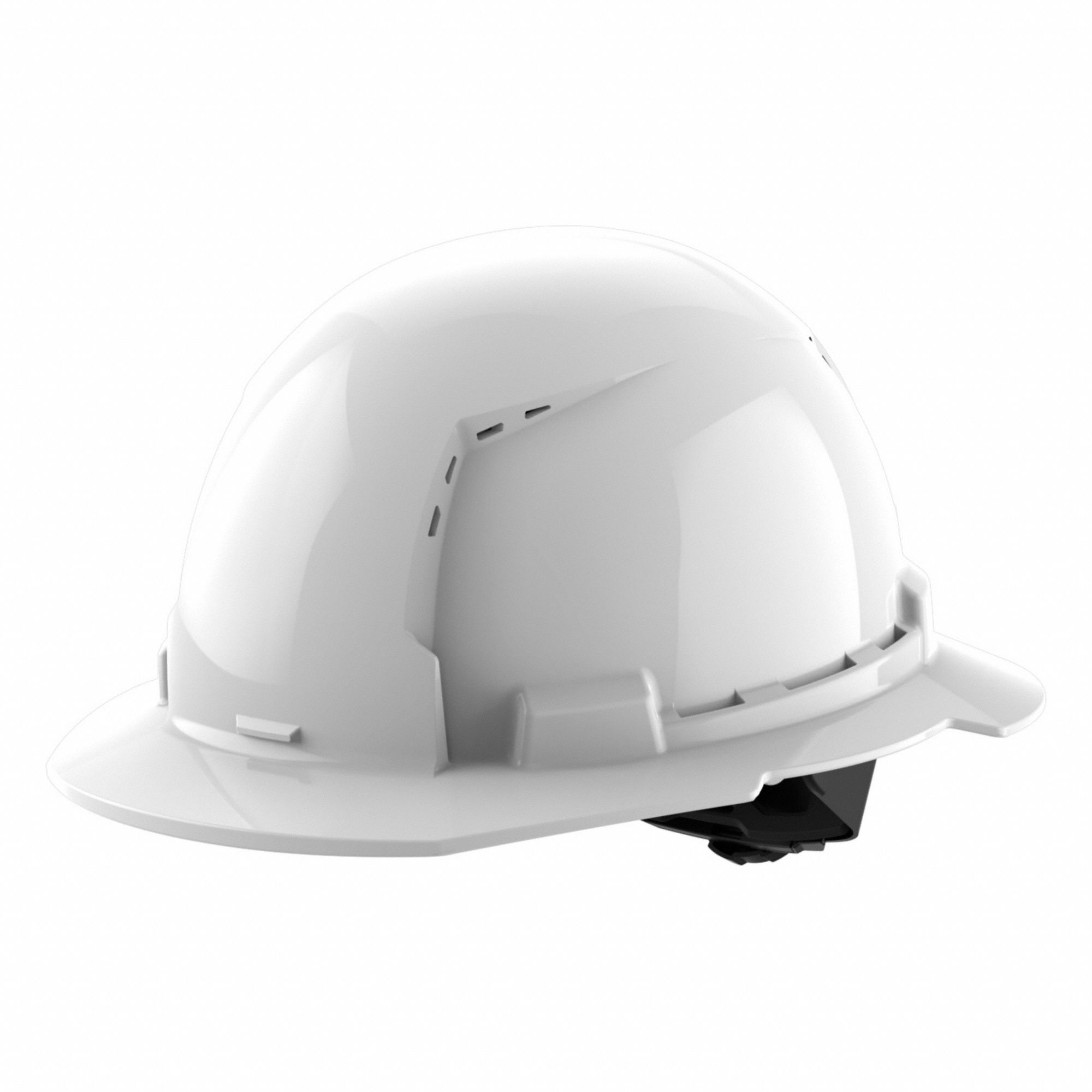 CASQUE DE SÉCURITÉ, CSA, TYPE 1, CLASSE C, PEHD, CLIQUET À 4 POINTS, REBORD COMPLET, BLANC