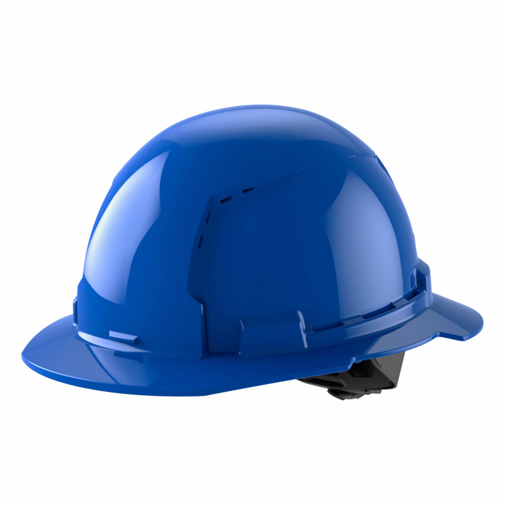 HARD HAT, CSA, TYPE 1, CLASS C, HDPE, 4-PT RATCHET, FULL BRIM, BLUE