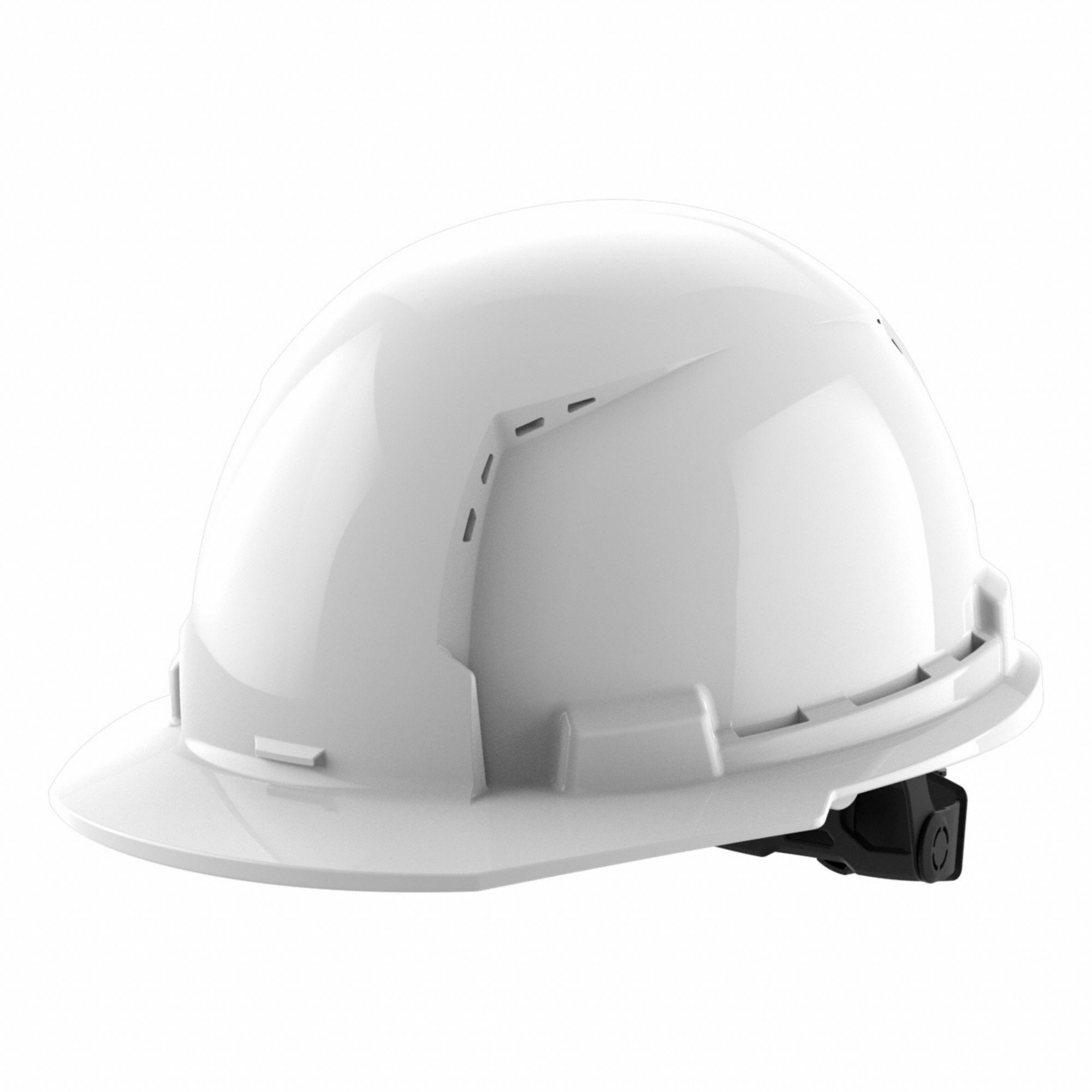 HARD HAT, CSA, TYPE 1, CLASS C, HDPE, 6-PT RATCHET, FRONT BRIM, WHITE