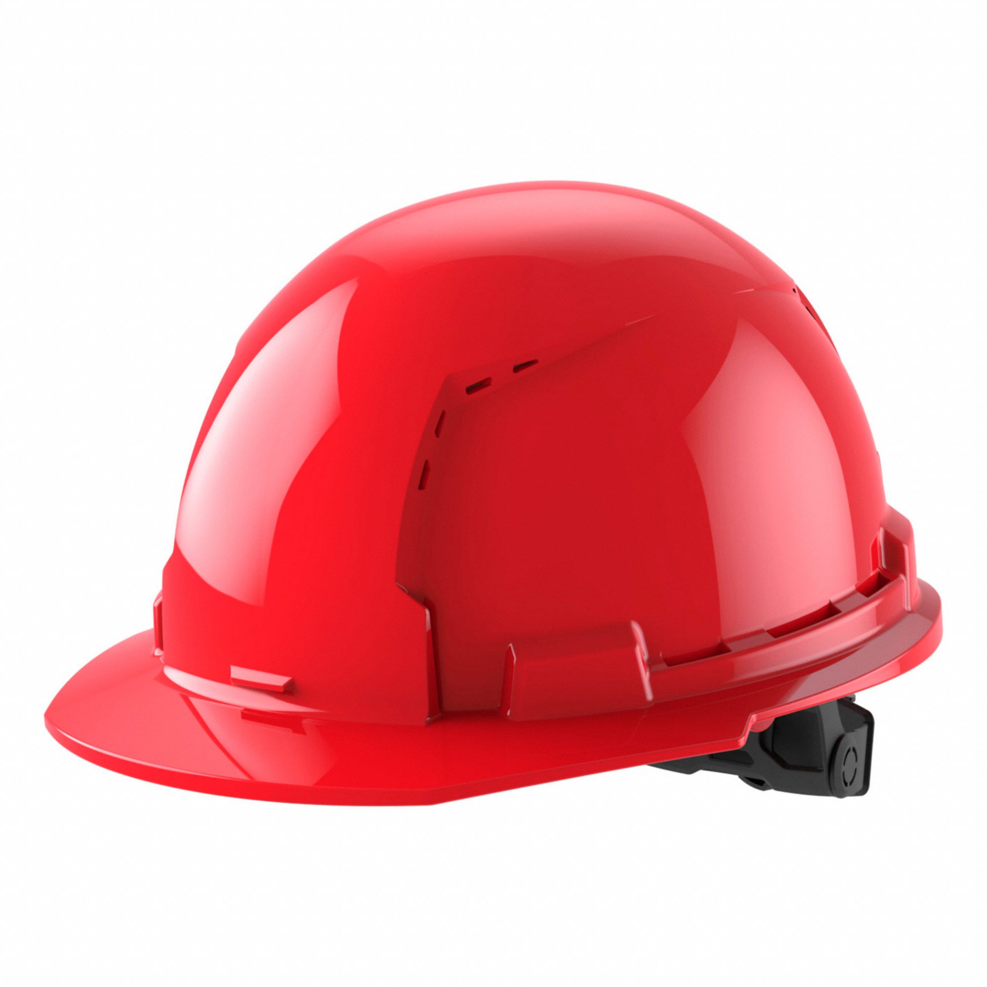 CASQUE DE SÉCURITÉ, CSA, TYPE 1, CLASSE C, PEHD, CLIQUET À 6 POINTS, REBORD AVANT, ROUGE