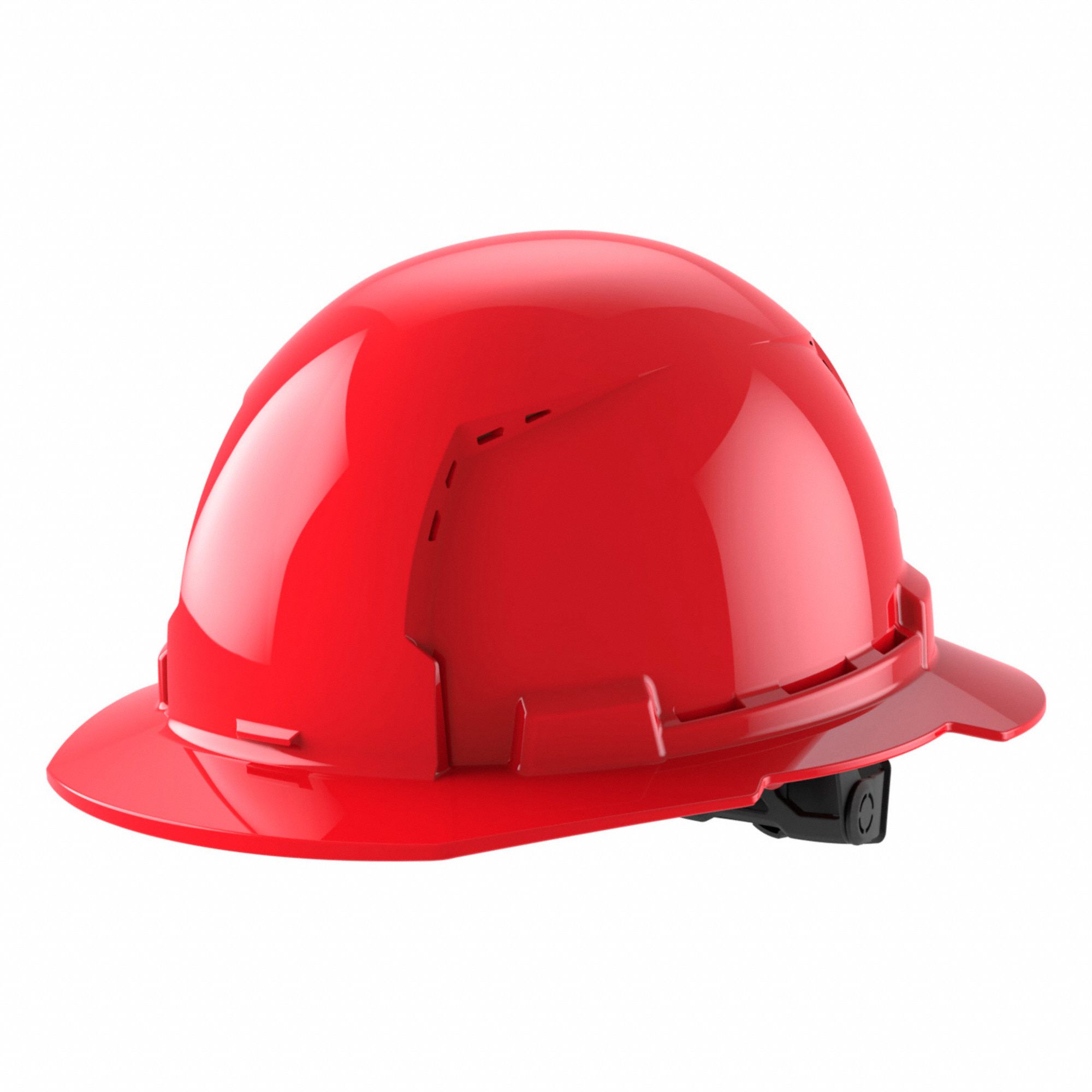 CASQUE DE SÉCURITÉ, CSA, TYPE 1, CLASSE C, PEHD, CLIQUET À 6 POINTS, REBORD COMPLET, ROUGE