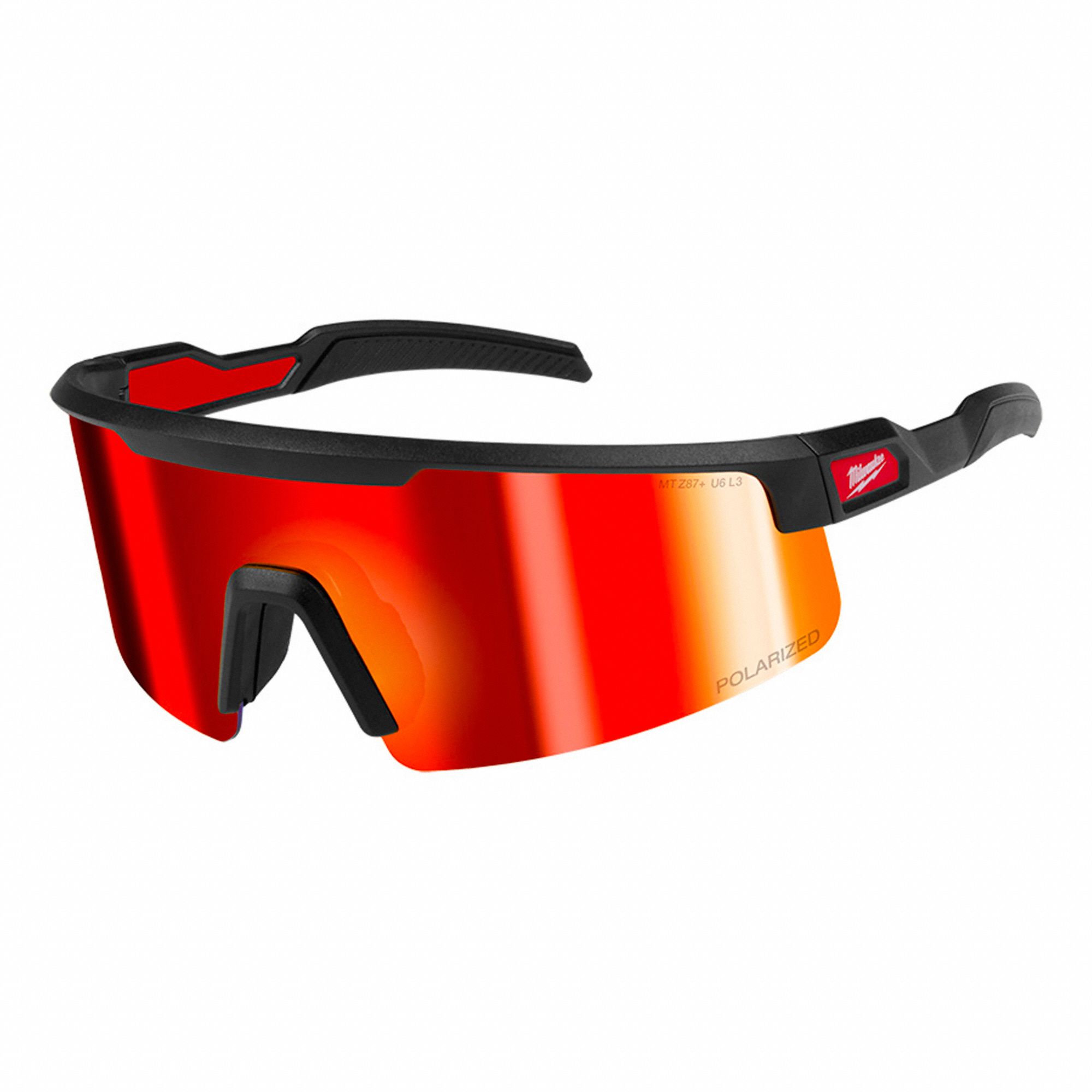 MILWAUKEE SAFETY GLASSES,WRAPAROUND - 8293 - MTL48-73-2501 | 48-73