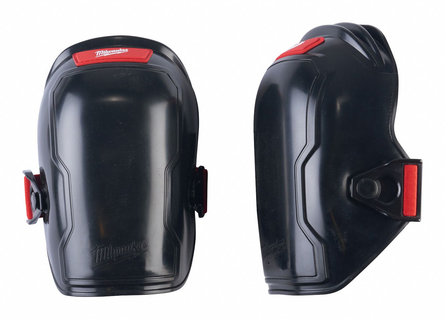 GENOUILLERES,FLEXIBLE,NOIR/ROUGE