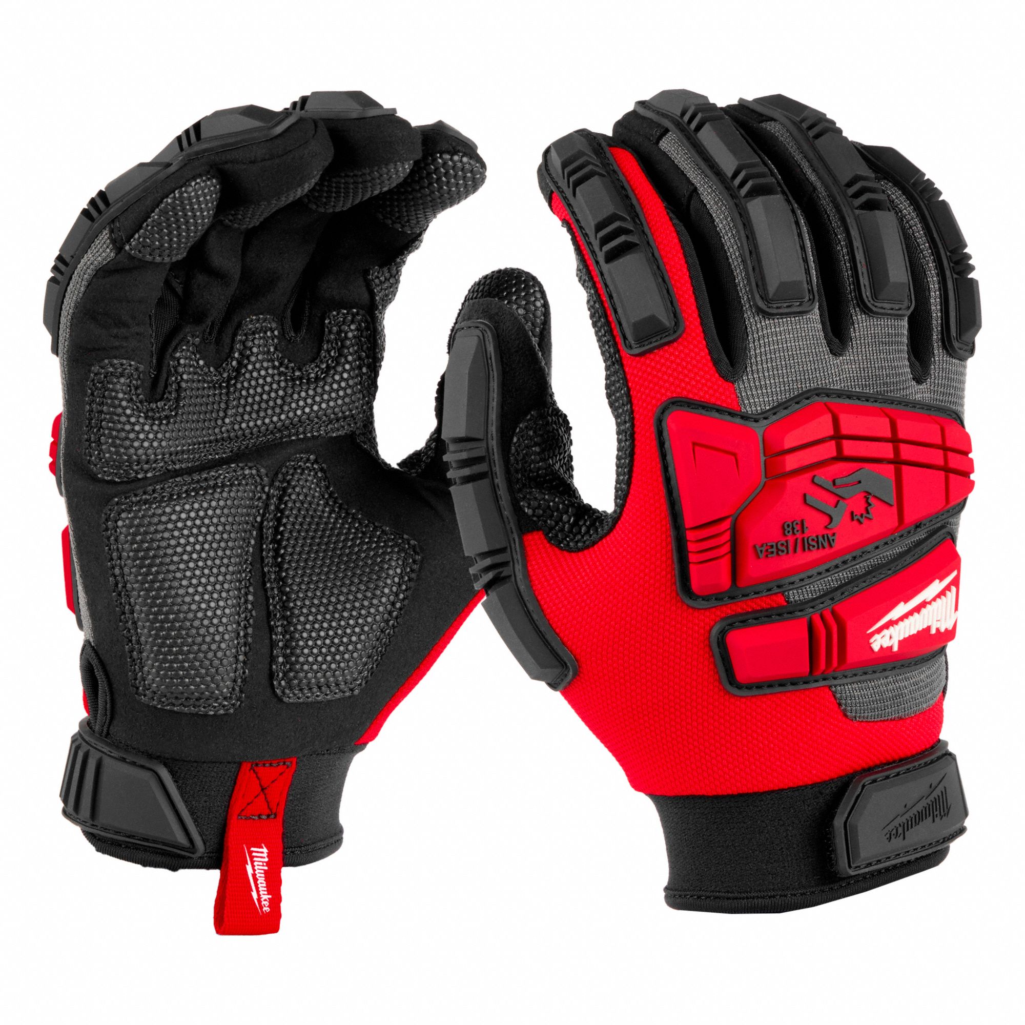 WORK GLOVE,HOOK-AND-LOOP,L SZ,PR