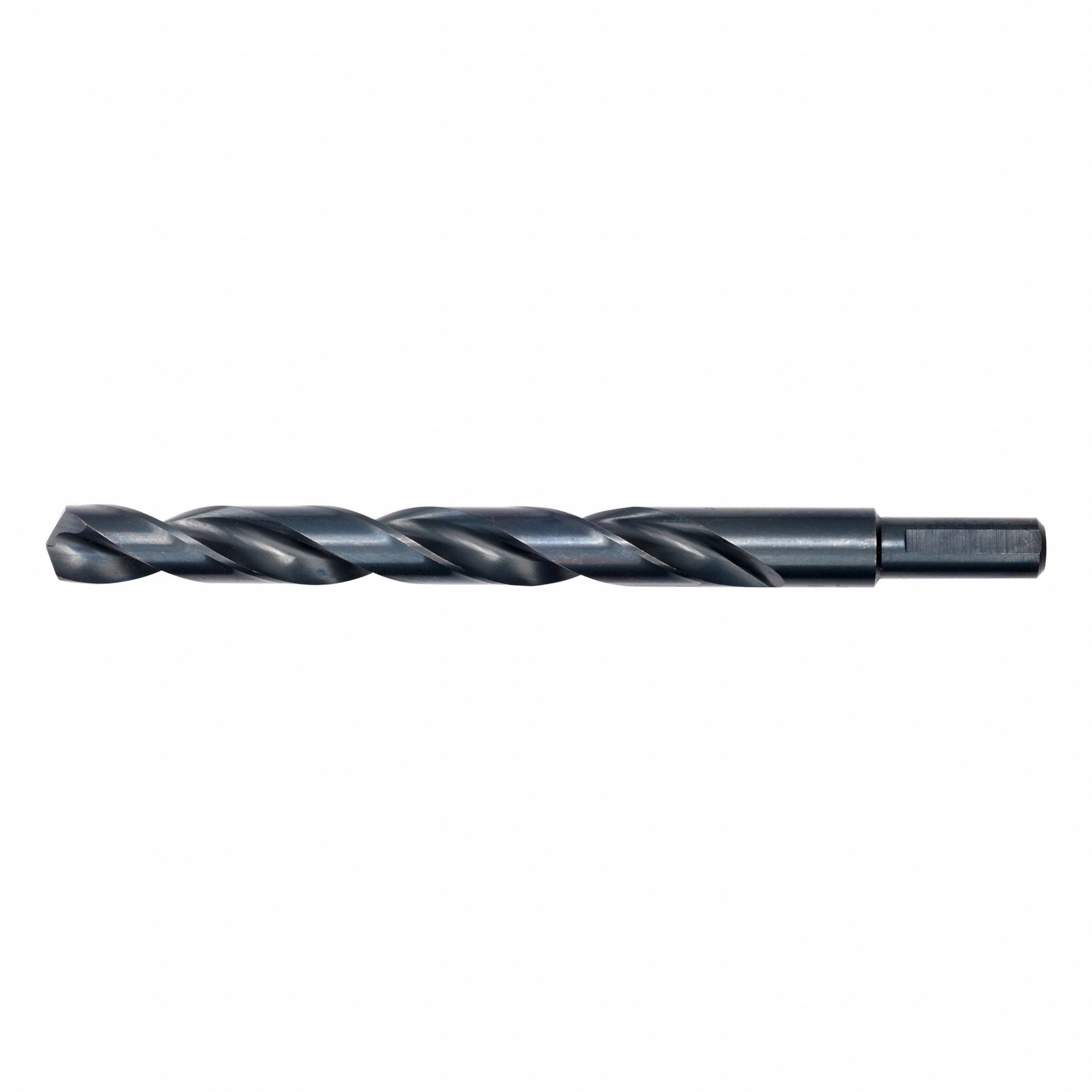 HEX SHANK DRILL BIT, 15/32 IN DRILL BIT SIZE, 5¾ IN LENGTH, BLACK OXIDE