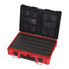 TOOL CASE, FOR PACKOUT COMPONENTS, WITH FOAM INSERT, RED, 20 19/32 IN L, PLASTIC