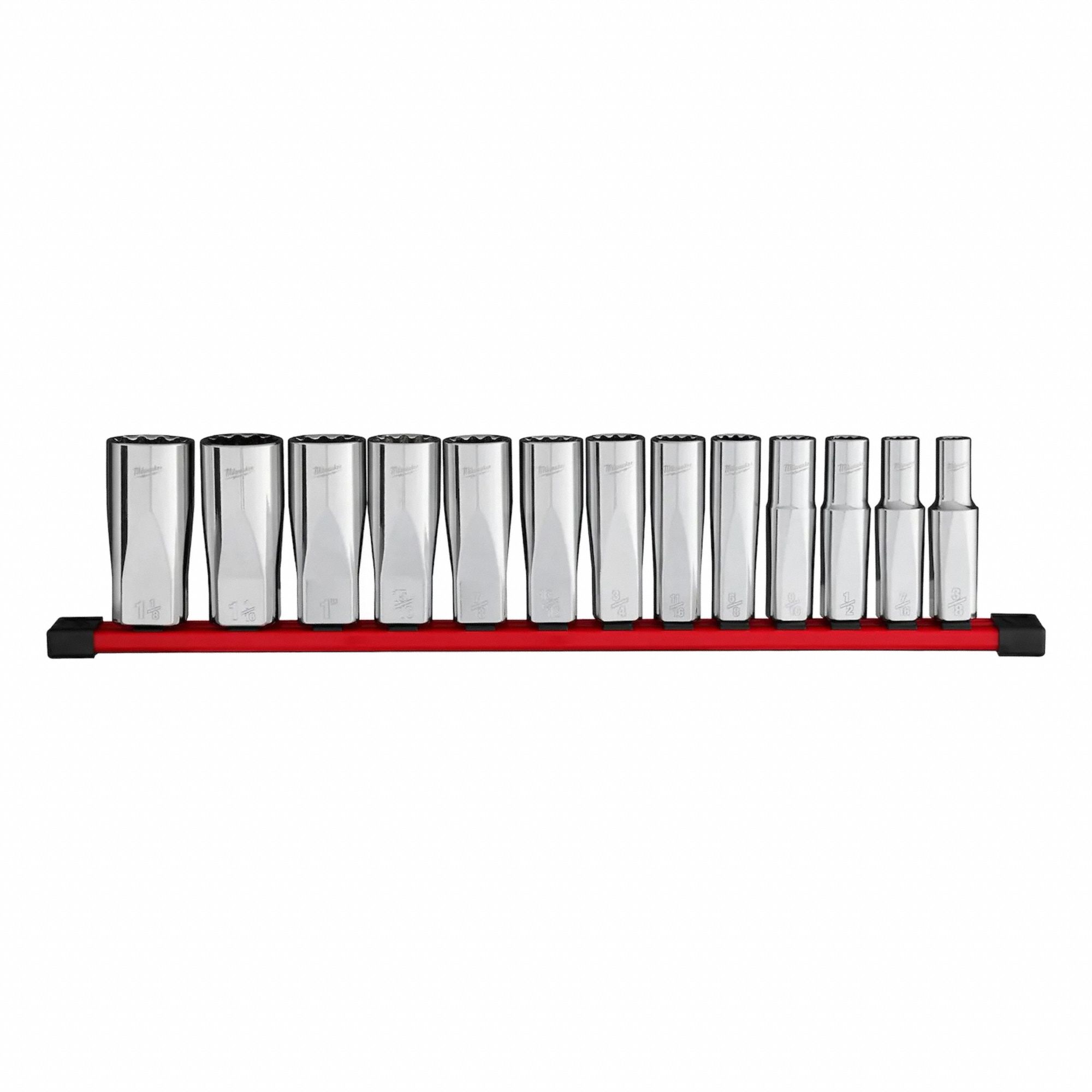 SOCKET SET,1/2 IN,13 PC