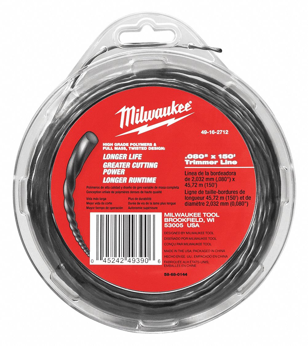 TRIMMER LINE,150 FT.,0.080