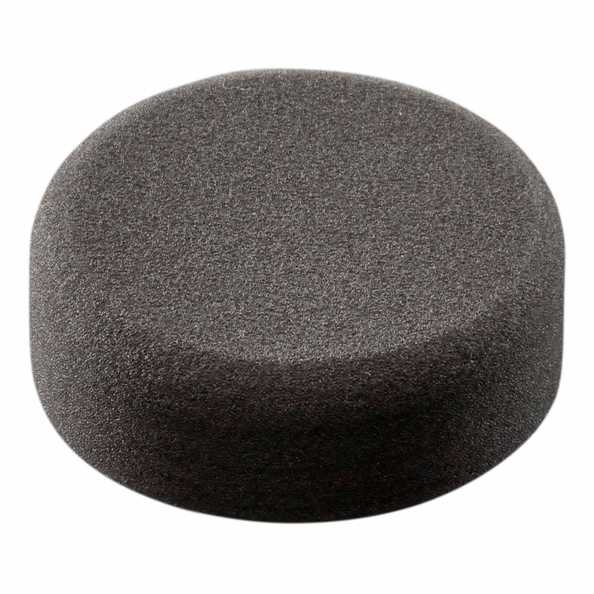 FINISHING PAD FOR M18 FUEL POLISHER, BLACK, 3 IN DIAMETER, 1.26 IN THICK, FOAM