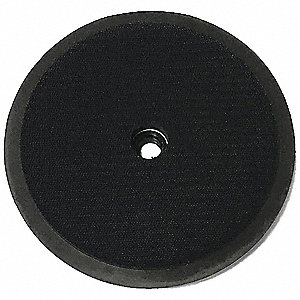 BACKING PAD FOR M18 FUEL POLISHER, BLACK, 6 1/2 IN DIAMETER, 1.25 IN THICK, PLASTIC