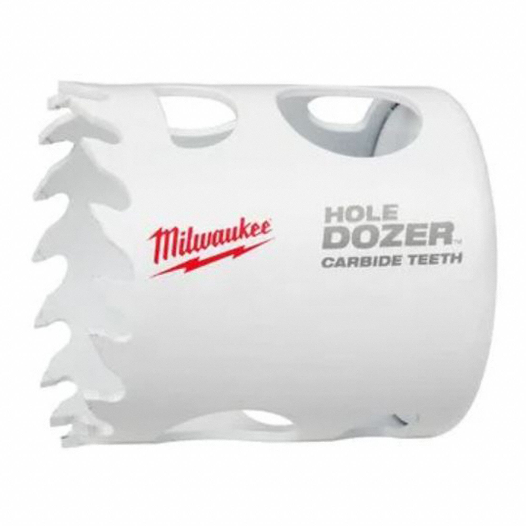 HOLE SAW, 1⅝ IN SAW DIAMETER, 3 TEETH/INCH, 1⅝ IN MAX CUTTING DEPTH, CARBIDE TIPPED
