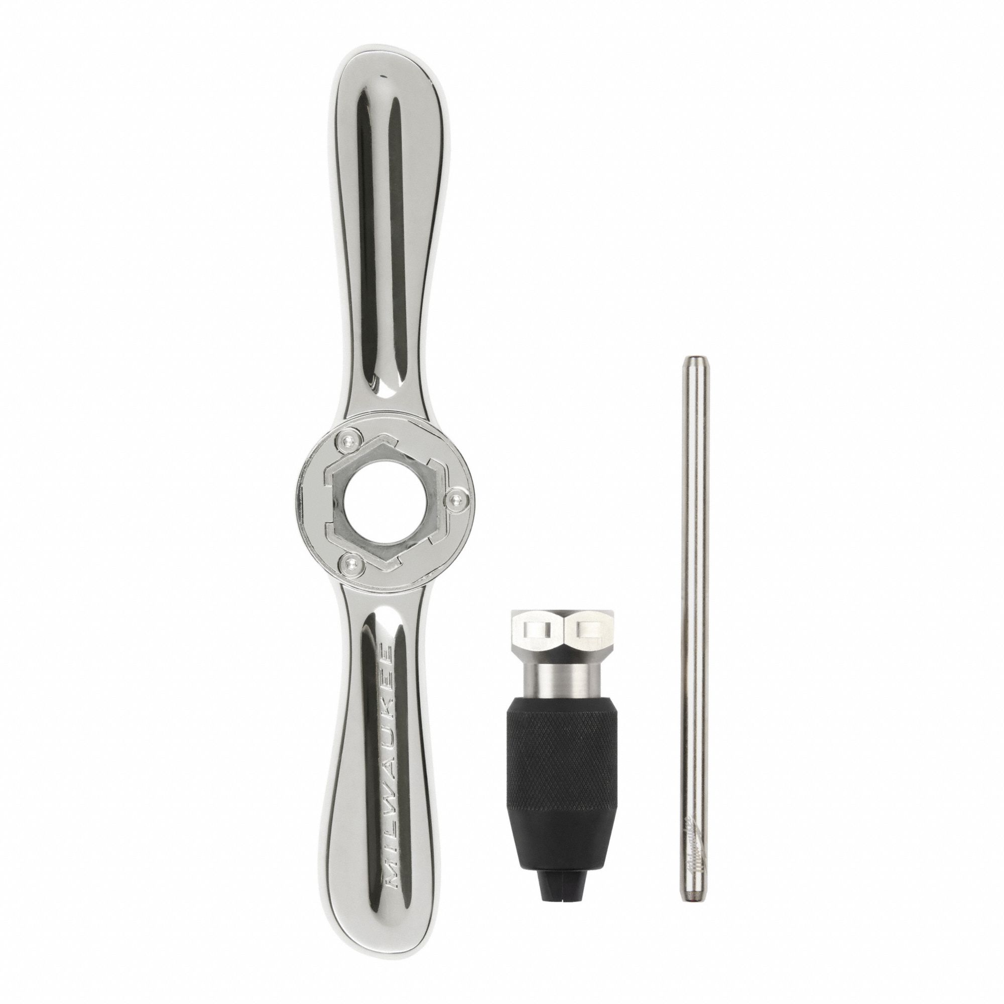 TAP AND DIE SET, HEX SHAPE, BLACK OXIDE FINISH, COOLANT THROUGH, CARBON STEEL