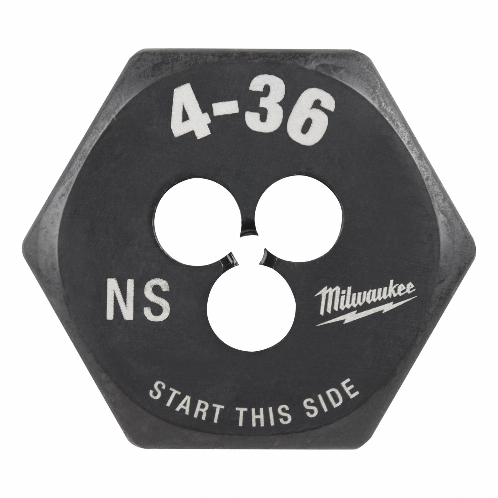 TAP AND DIE SET, HEX SHAPE, BLACK OXIDE FINISH, COOLANT THROUGH, CARBON STEEL