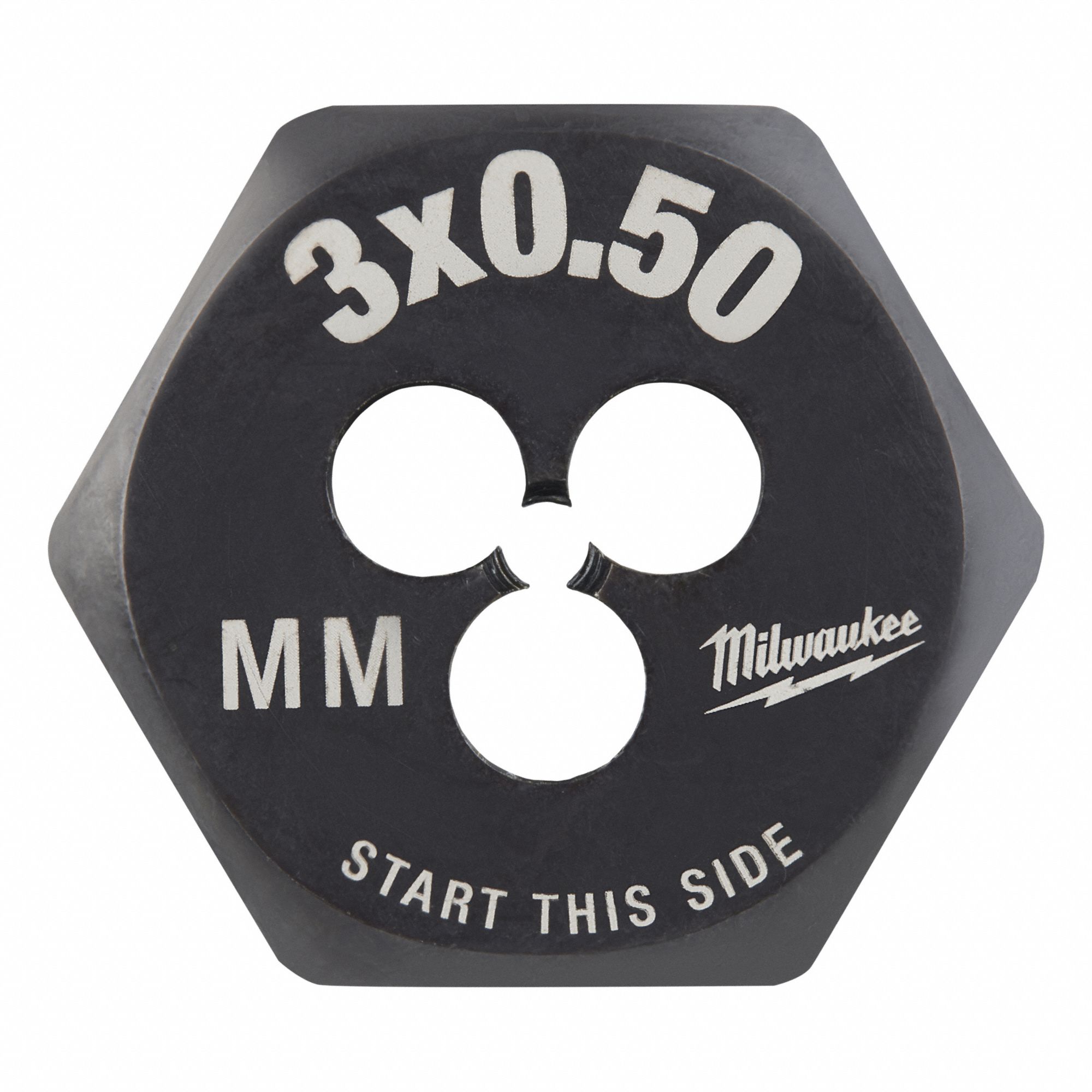 TAP AND DIE SET, HEX SHAPE, BLACK OXIDE FINISH, COOLANT THROUGH, CARBON STEEL