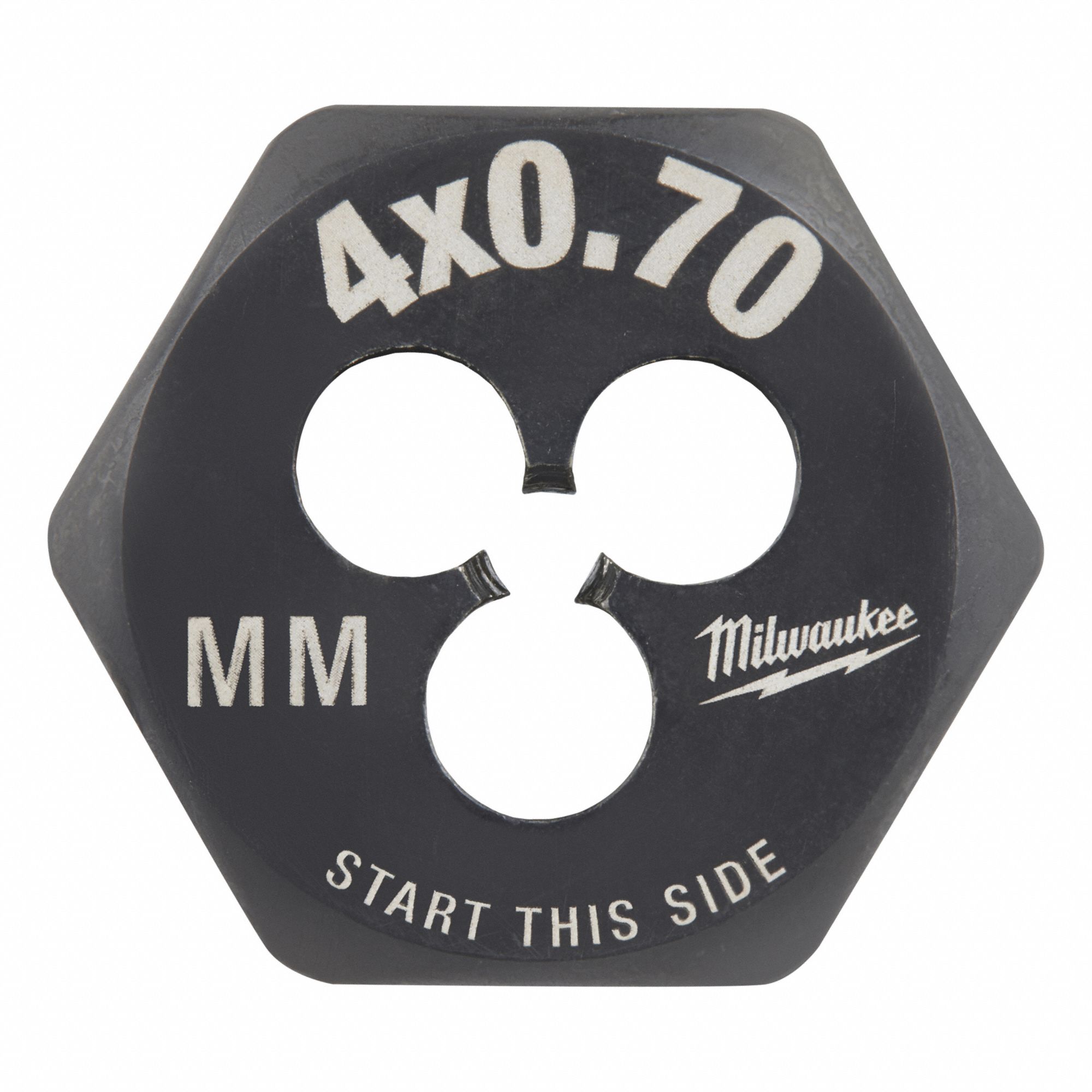 TAP AND DIE SET, HEX SHAPE, BLACK OXIDE FINISH, COOLANT THROUGH, CARBON STEEL
