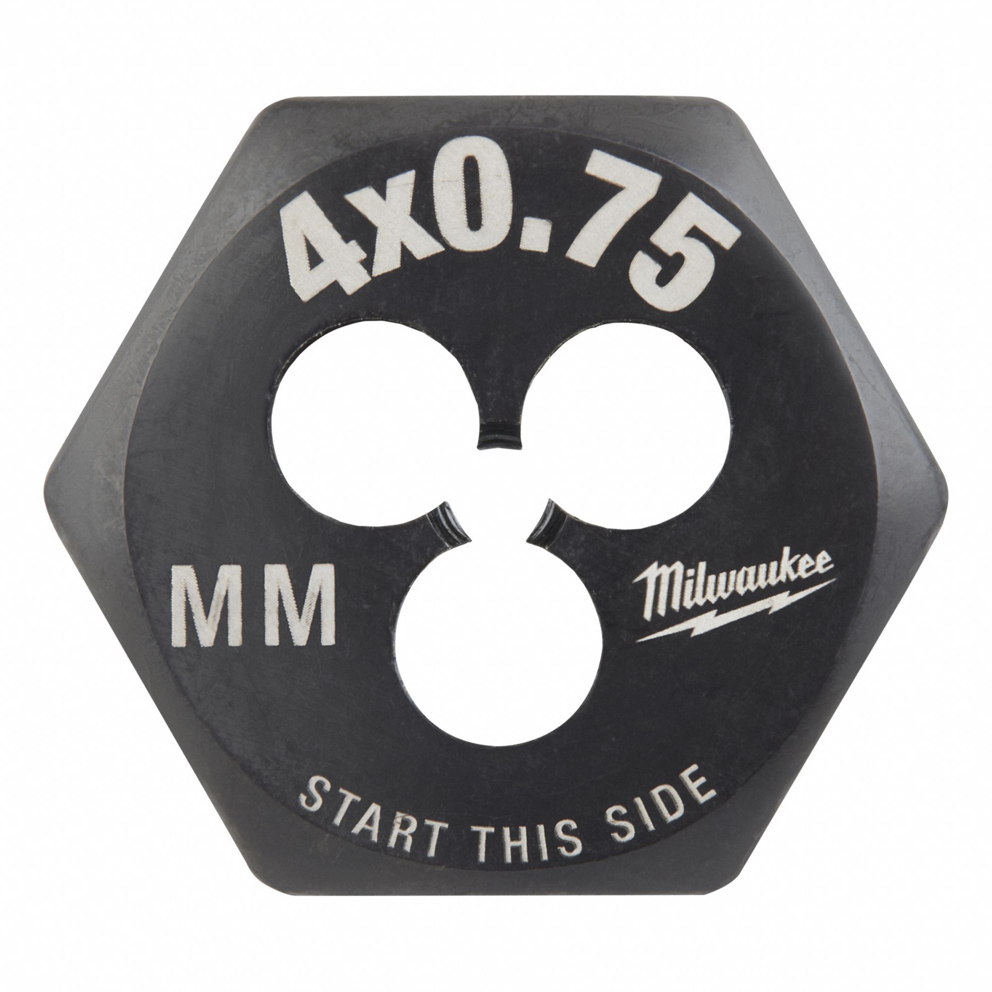 TAP AND DIE SET, HEX SHAPE, BLACK OXIDE FINISH, COOLANT THROUGH, CARBON STEEL