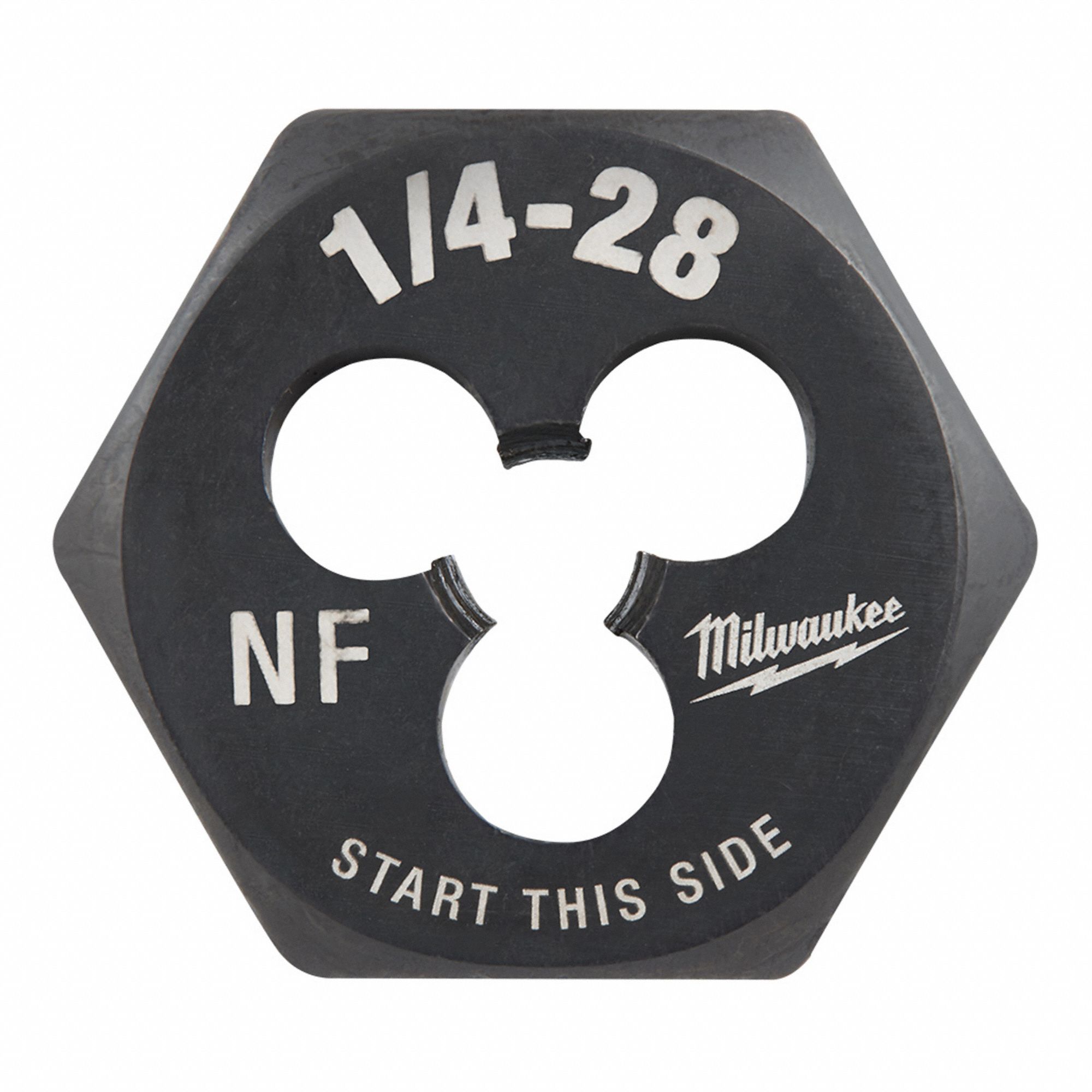 TAP AND DIE SET, HEX SHAPE, BLACK OXIDE FINISH, COOLANT THROUGH, CARBON STEEL