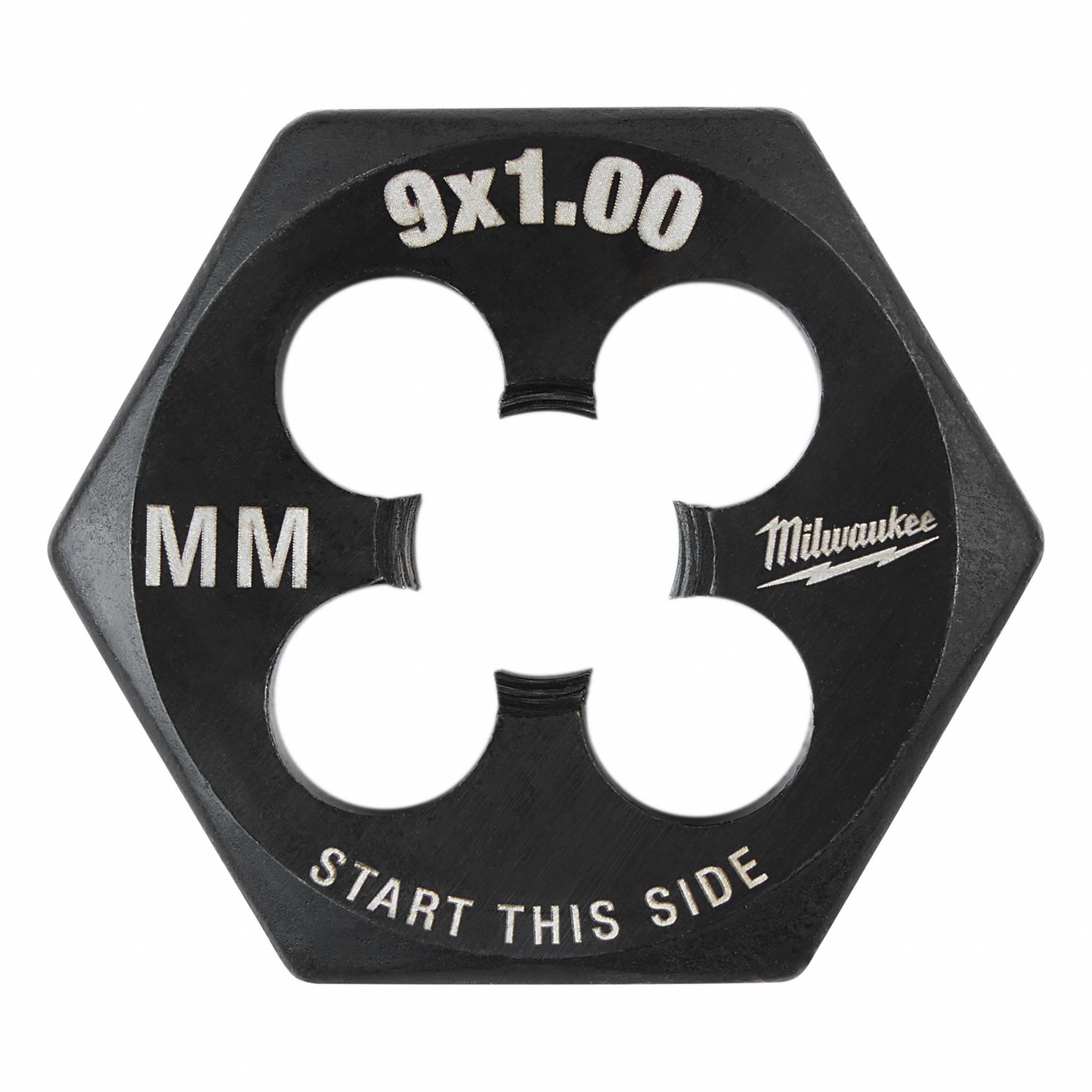 TAP AND DIE SET, HEX SHAPE, BLACK OXIDE FINISH, COOLANT THROUGH, CARBON STEEL
