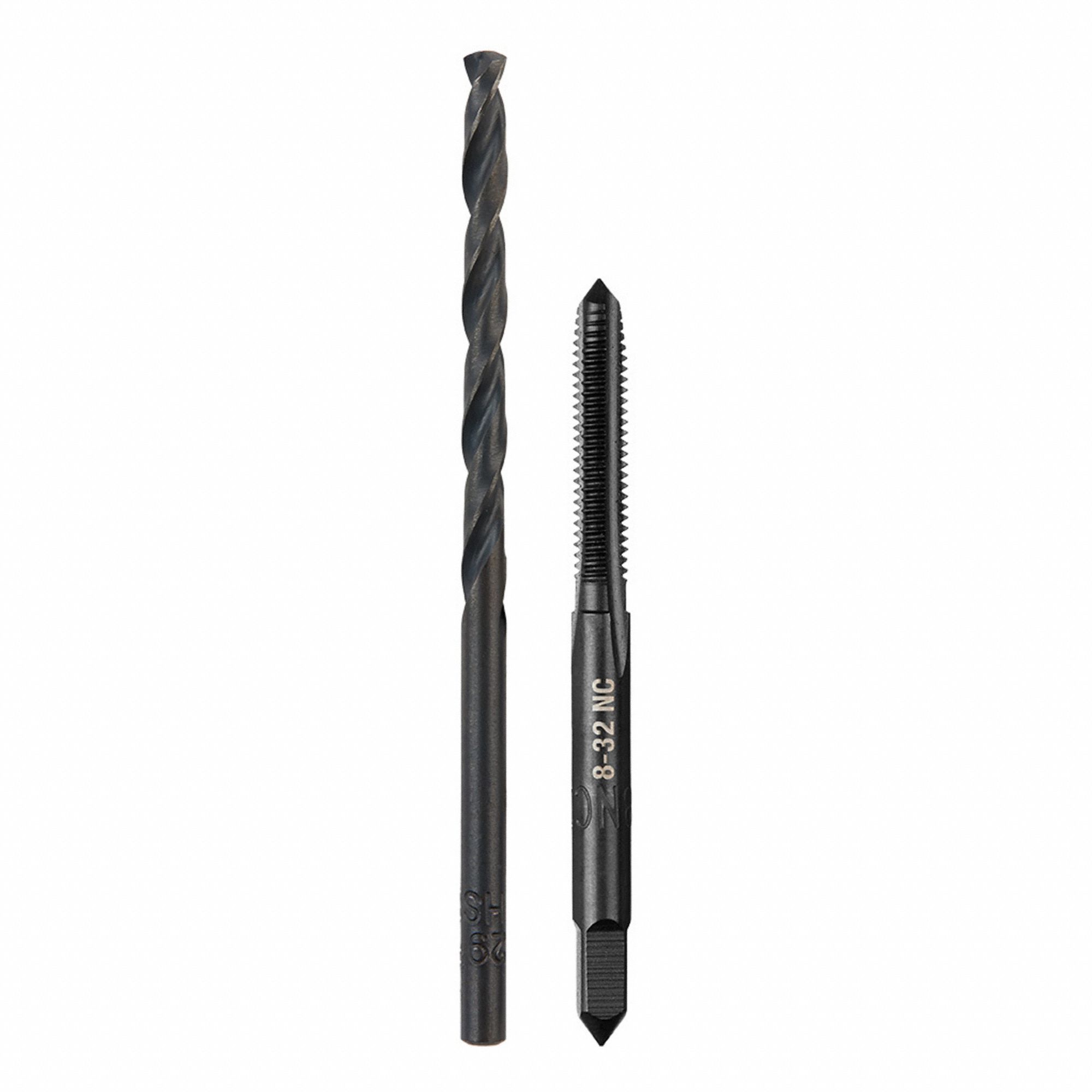 TAP AND DIE SET, HEX SHAPE, BLACK OXIDE FINISH, COOLANT THROUGH, CARBON STEEL