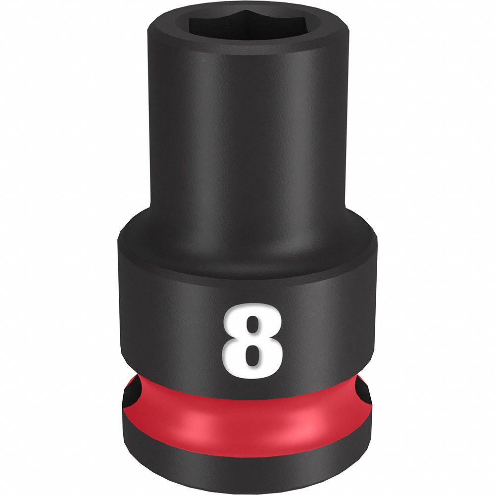 STD IMPACT SOCKET 3/8 DR 8MM