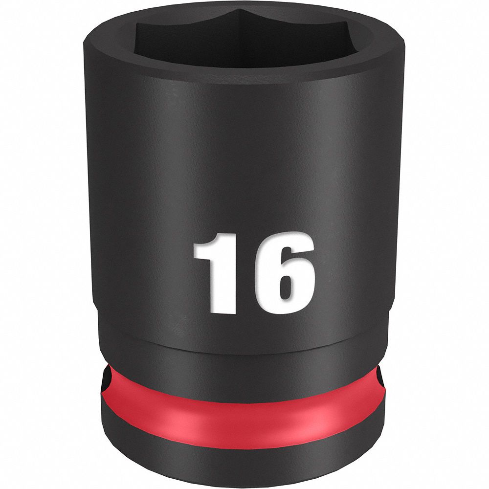 STD IMPACT SOCKET 3/8 DR 16MM