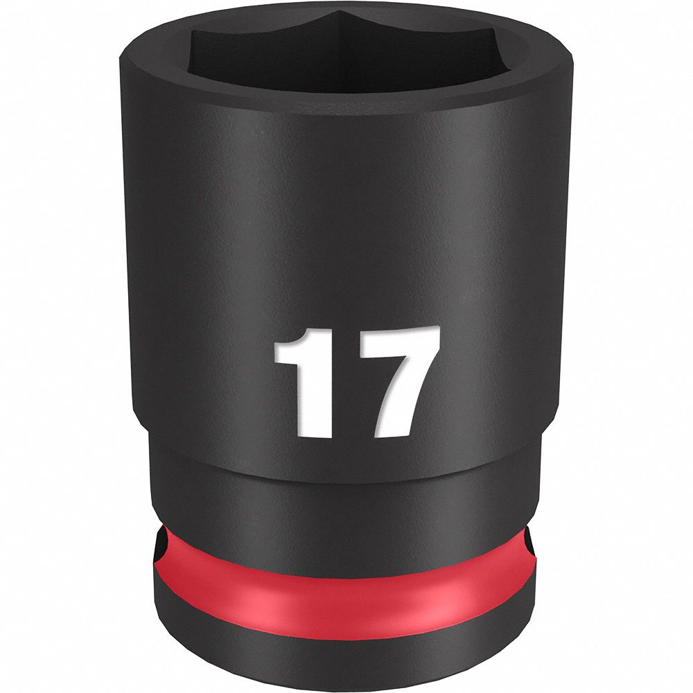 STD IMPACT SOCKET 3/8 DR 17MM