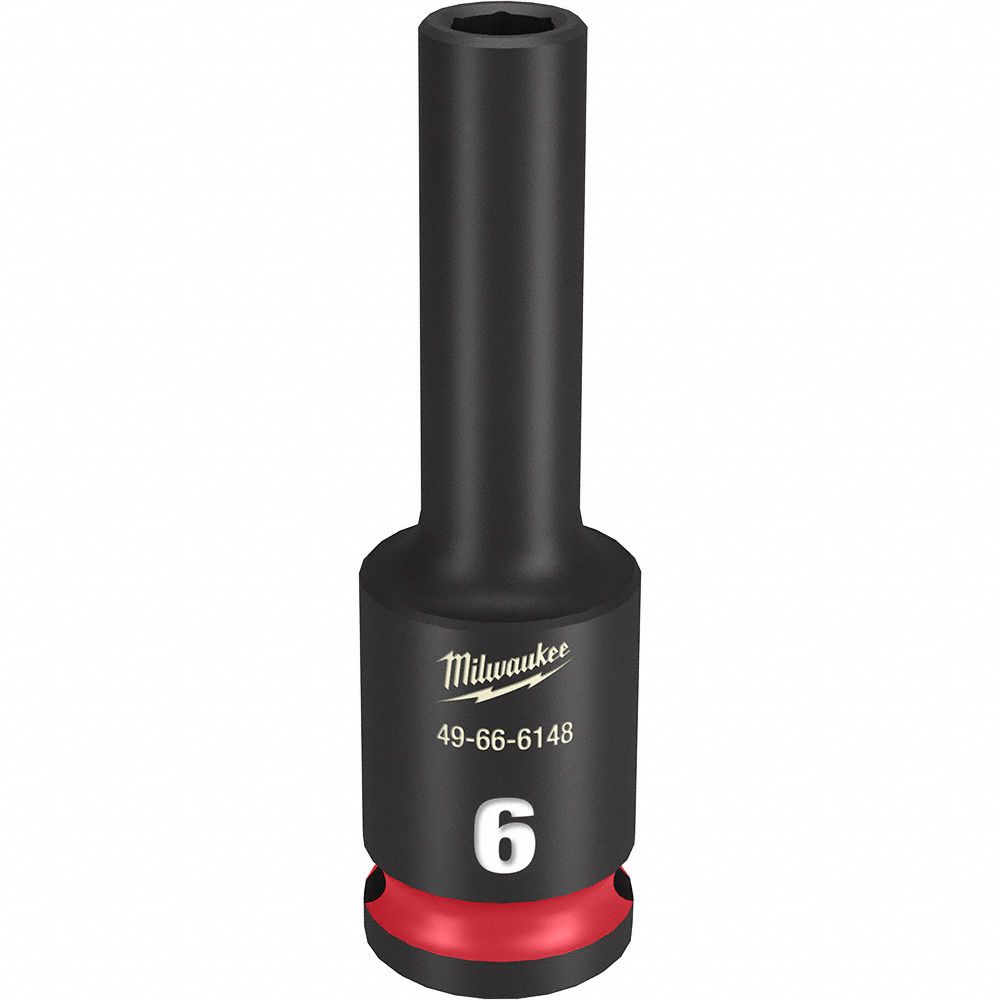 DEEP IMPACT SOCKET 3/8 DR 6MM