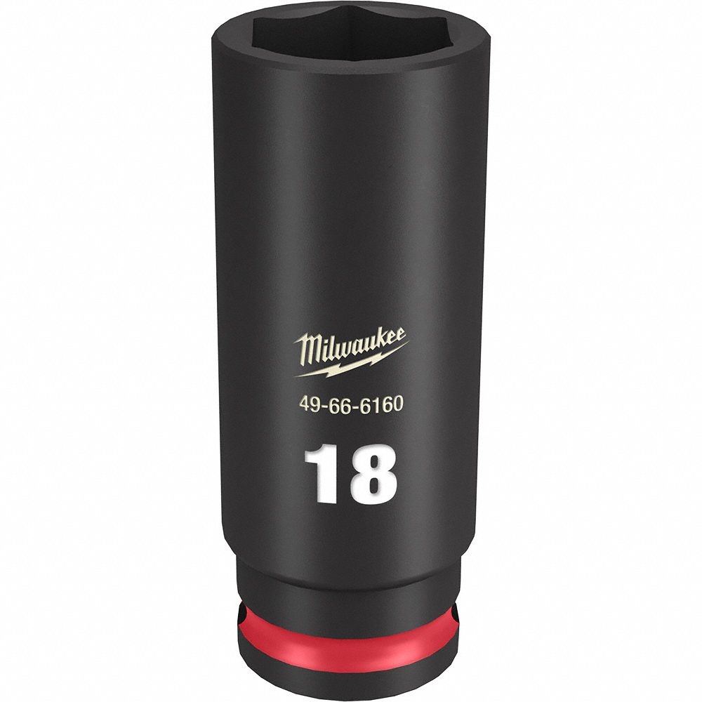DEEP IMPACT SOCKET 3/8 DR 18MM