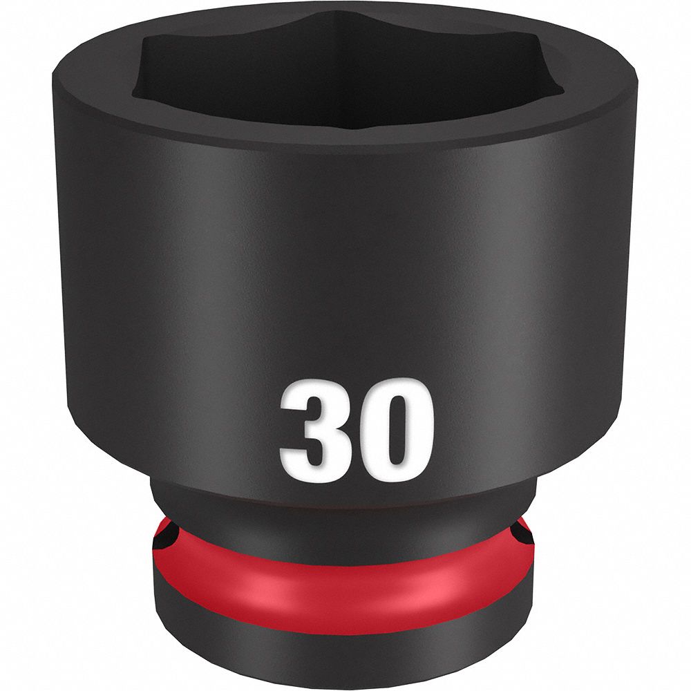 STD IMPACT SOCKET 1/2 DR 30MM