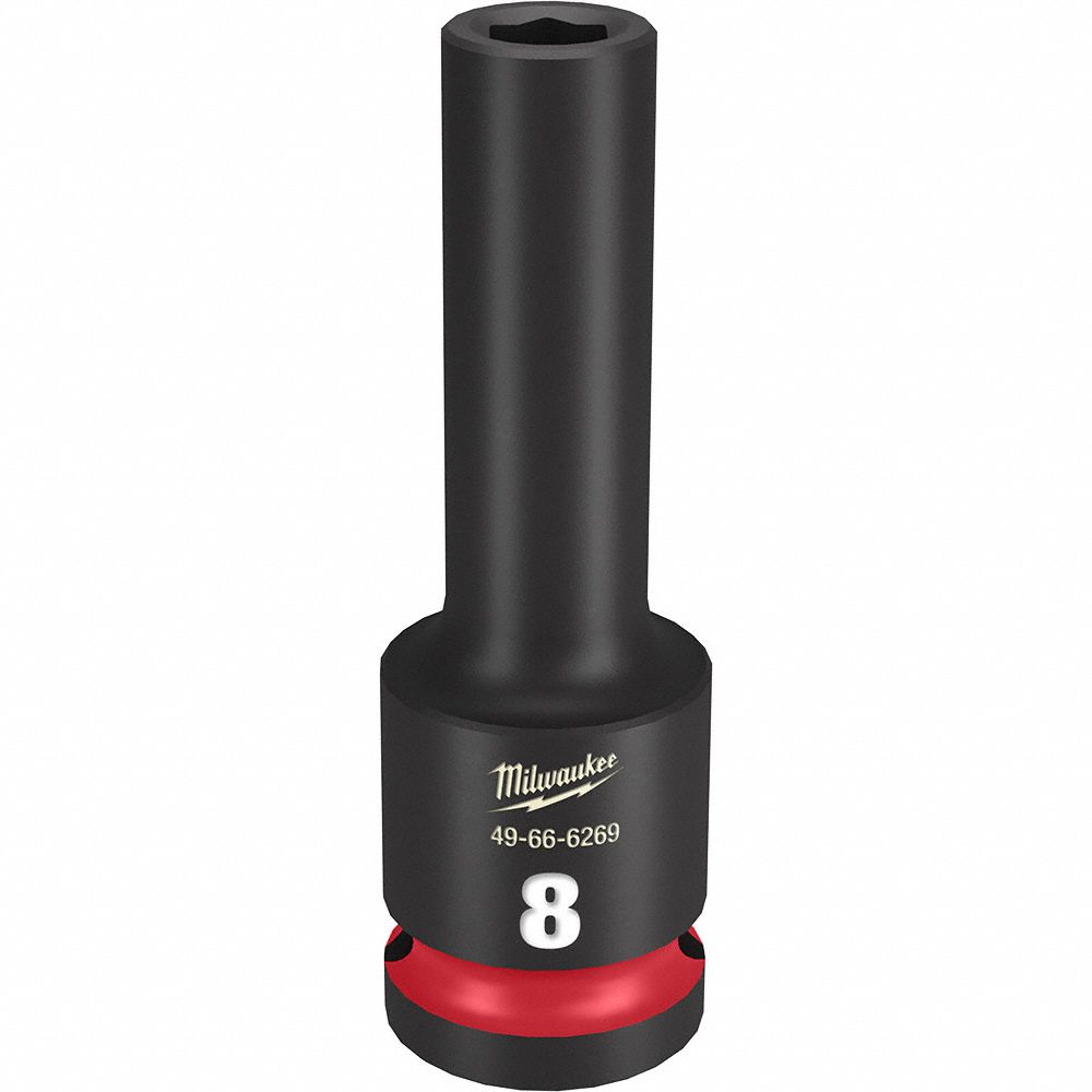 DEEP IMPACT SOCKET 1/2 DR 8MM