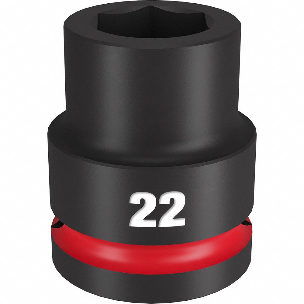 STD IMPACT SOCKET 3/4 DR 22MM