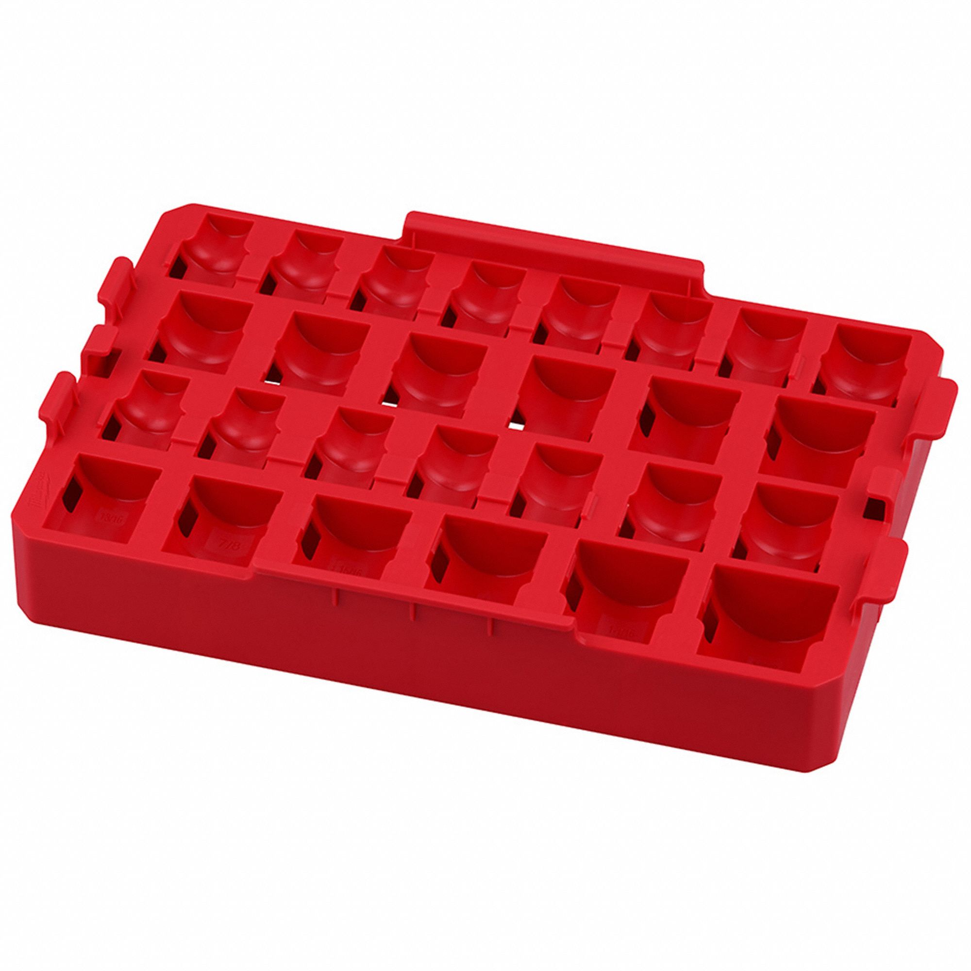 IMPACT SOCKET TRAY,1/2 IN,27 PIECES