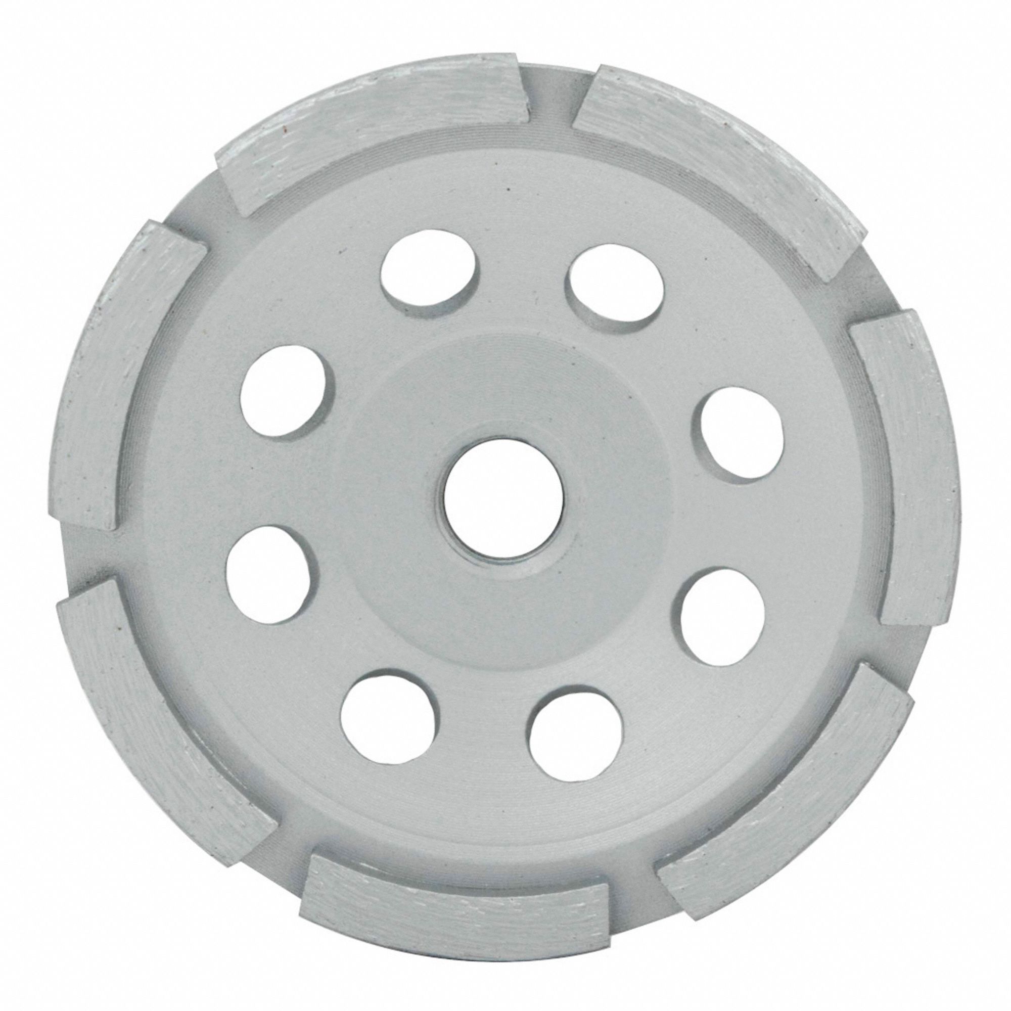 CUP WHEEL, SINGLE ROW, MAX RPM 15,000/CONCRETE USE, 5/8"-11, 4 IN DIA, DIAMOND