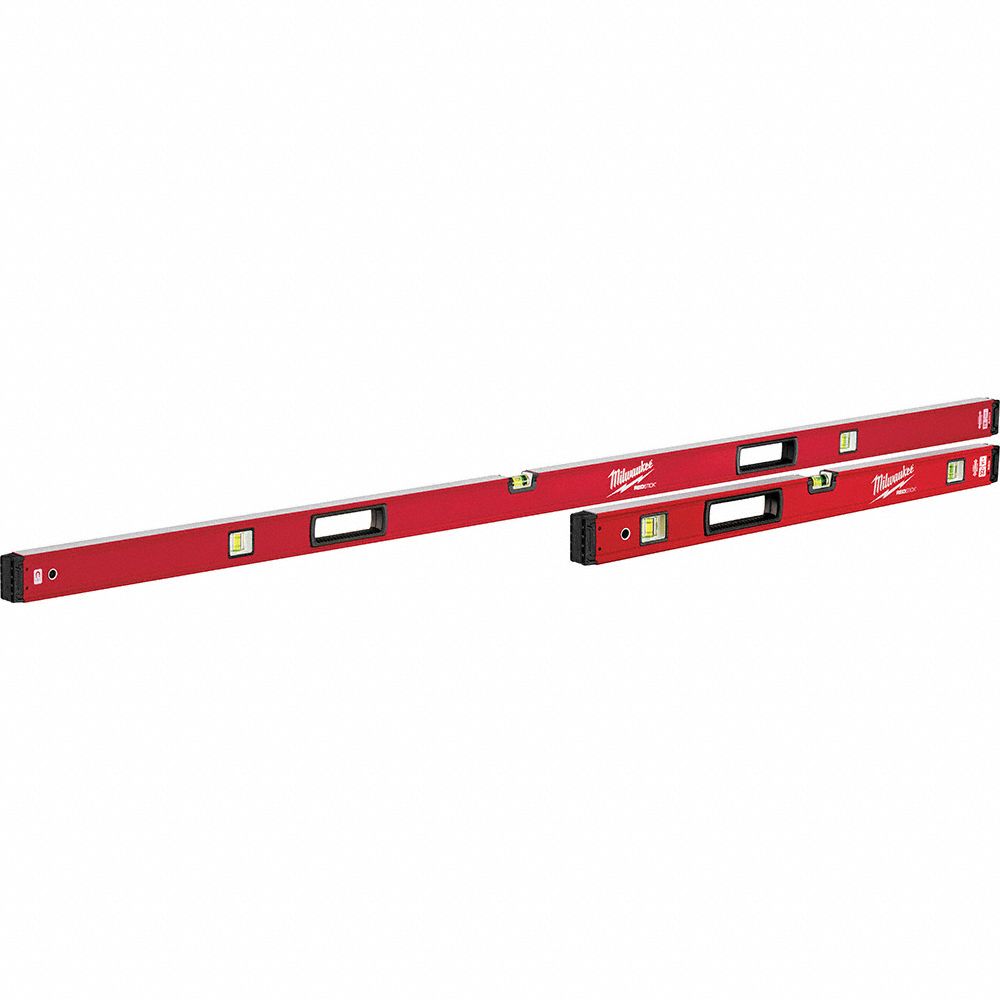 REDSTICK BOX LEVEL JAMB SET, MAGNETIC, RED, 24 IN/32 IN, METAL