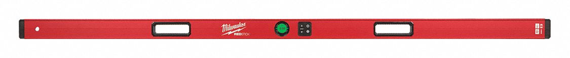 DIGITAL LEVEL, INC CASE/WALL ADAPTER/USB CORD/USB BATTERY, IP65 RATED, RED, 72 X 1 2/5 X 2 3/4 IN