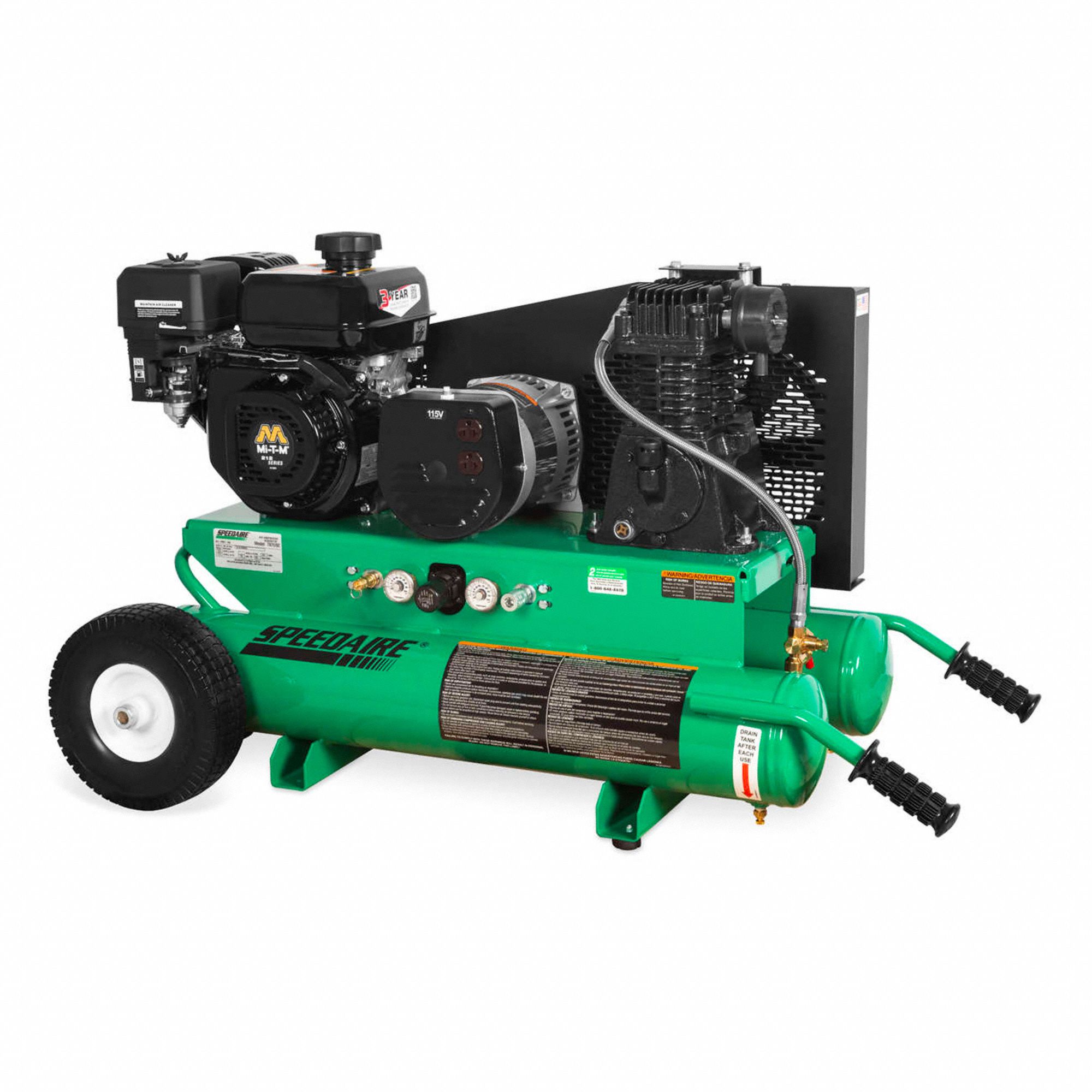 AIR COMPRESSOR/GEN, GAS, PORTABLE
