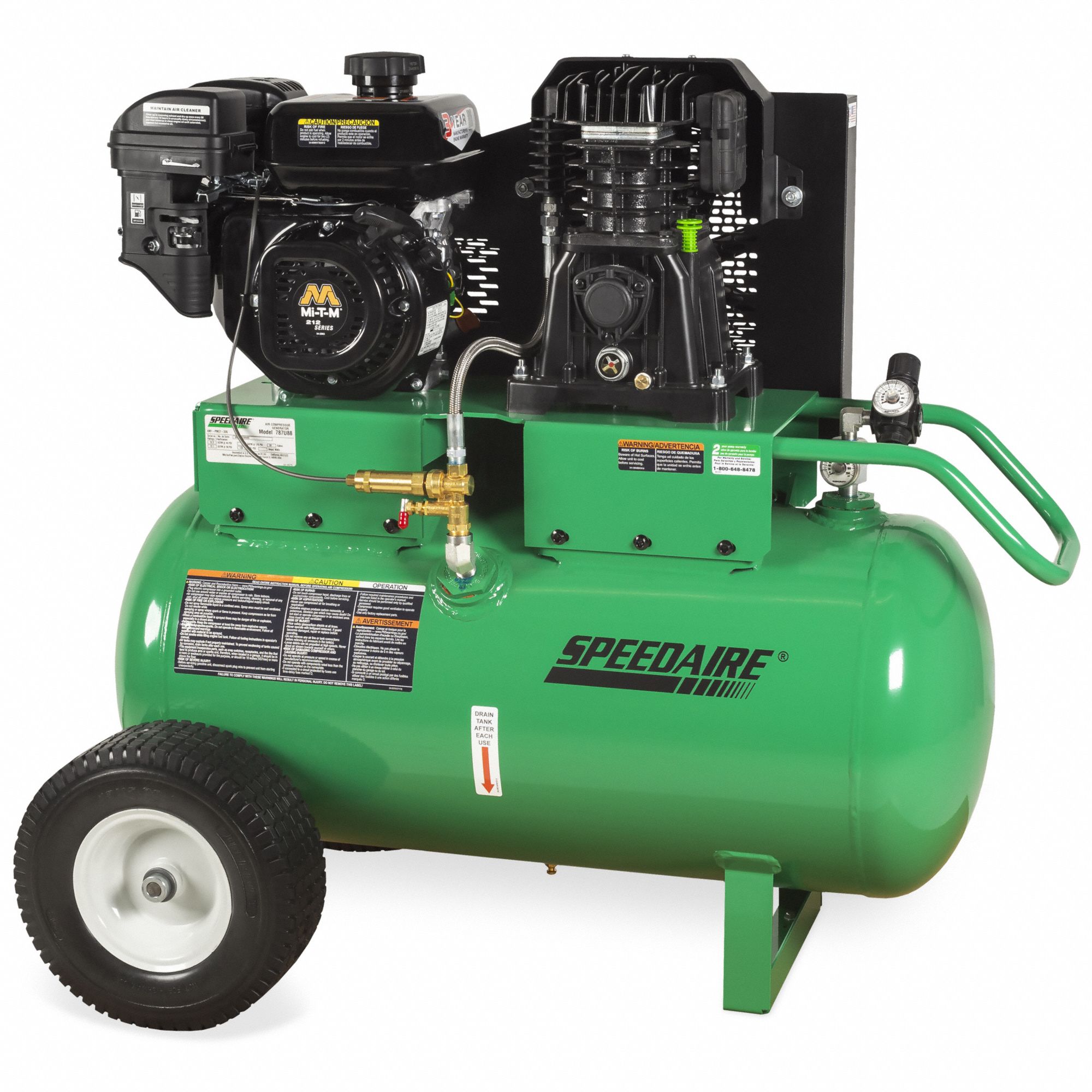 AIR COMPRESSOR, PORTABLE, 30 GAL