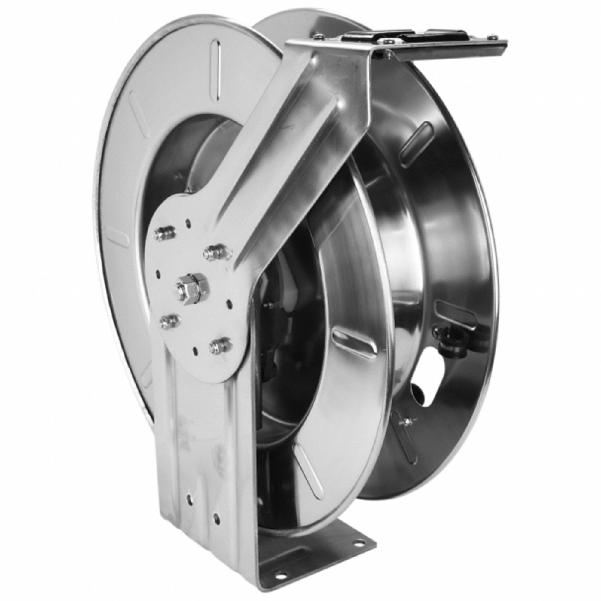 MILTON HOSE REEL,STAINLESS STEEL,1200 PSI,NPT - Air Hose