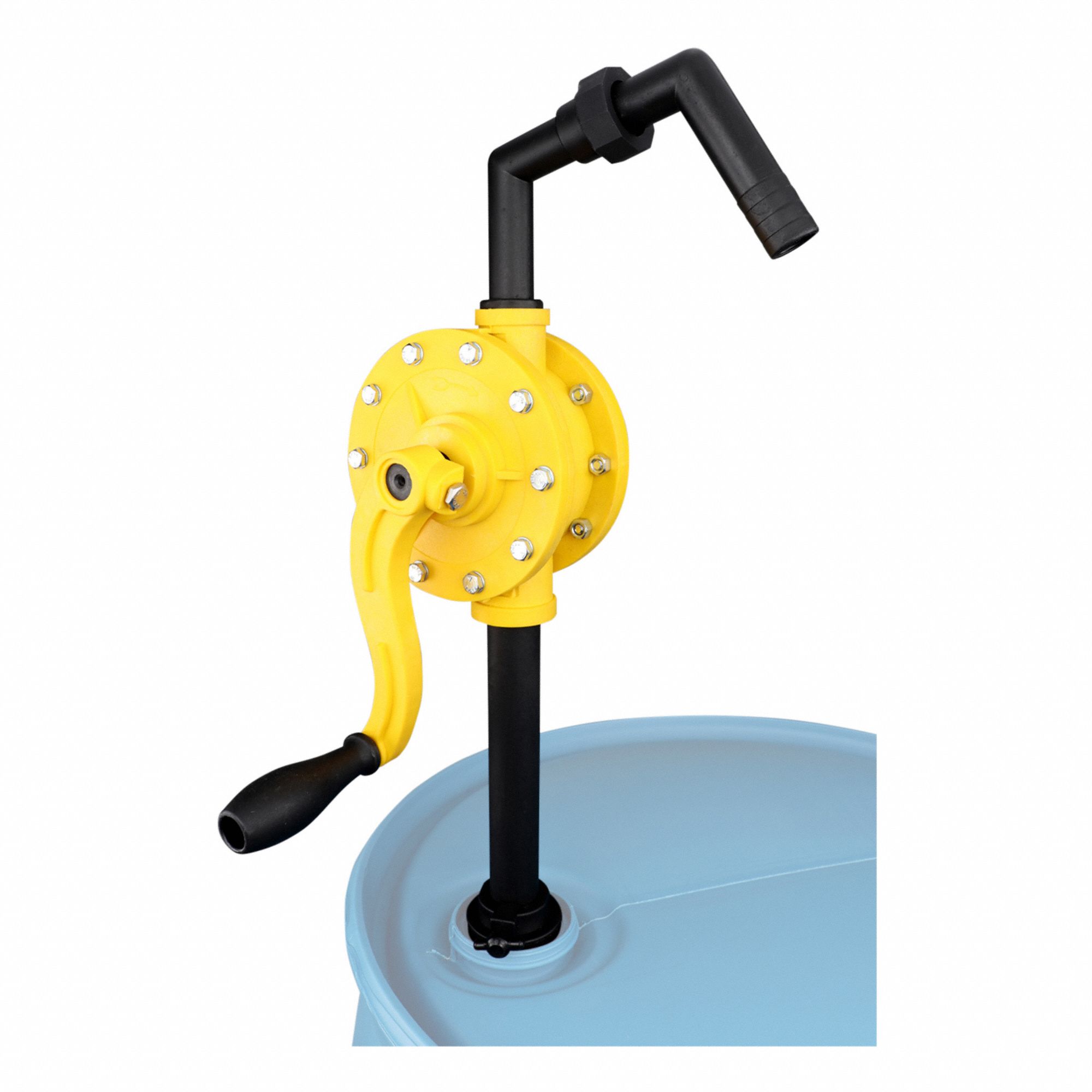 HAND OPERATED DRUM PUMP,15 TO 55 GAL