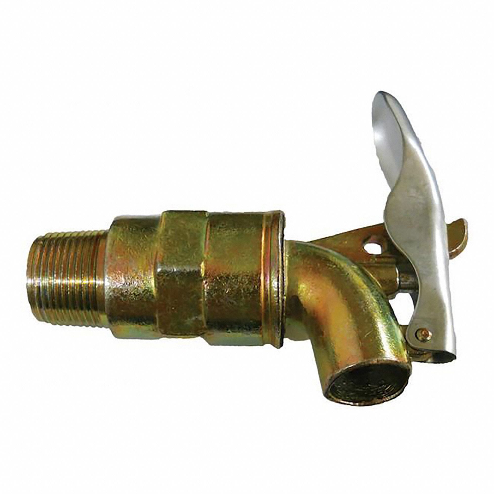 DRUM FAUCET,METAL,BRASS ,3/4 IN